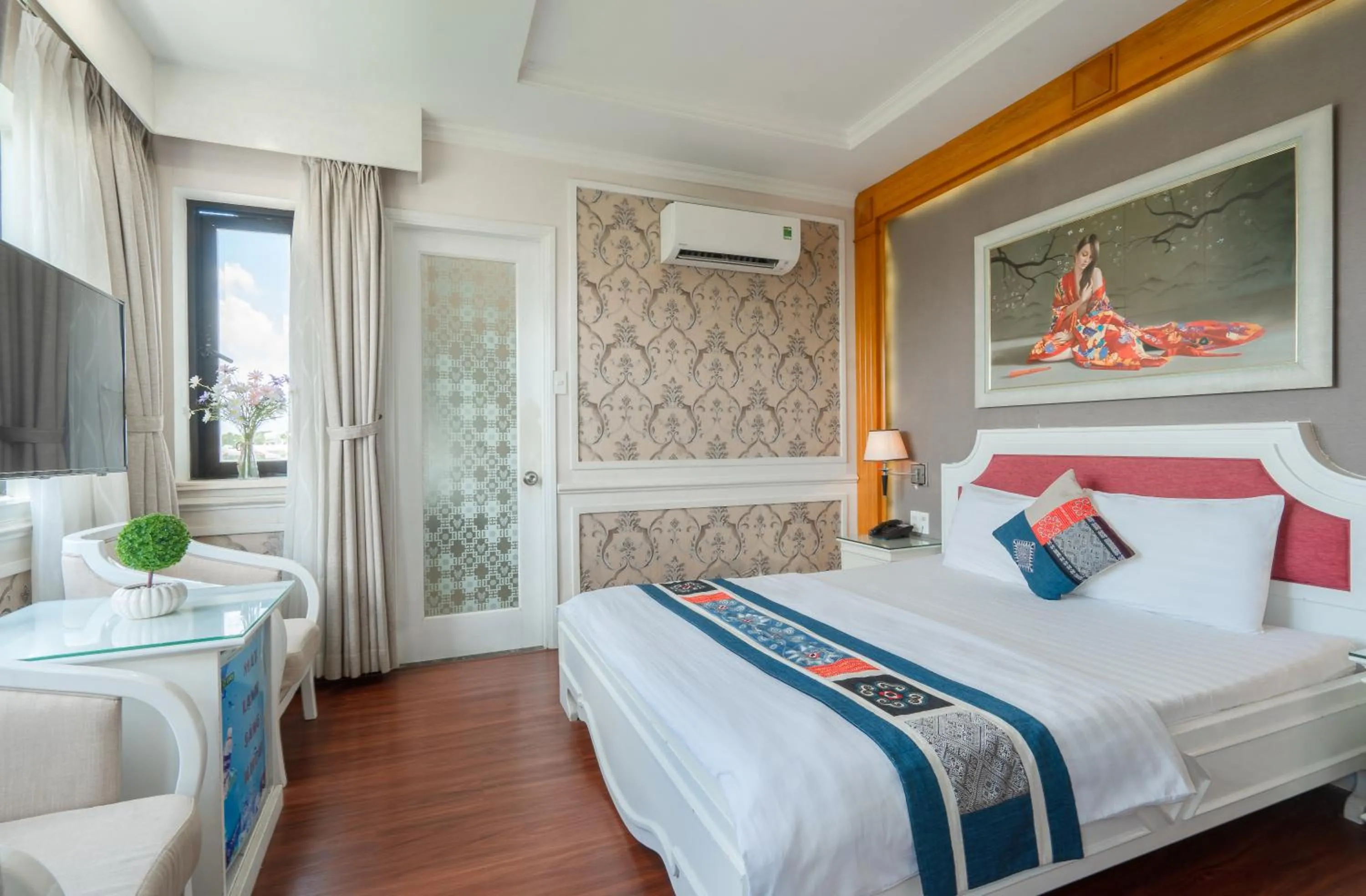 Photo of the whole room, Bed in Anh Dao Hotel