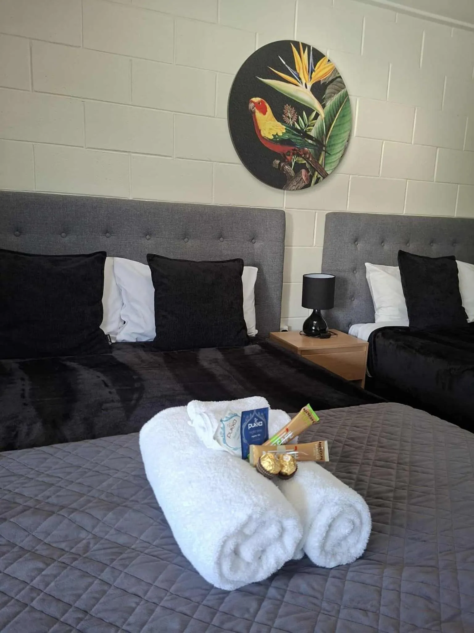 Bed in Mackenzie Motels