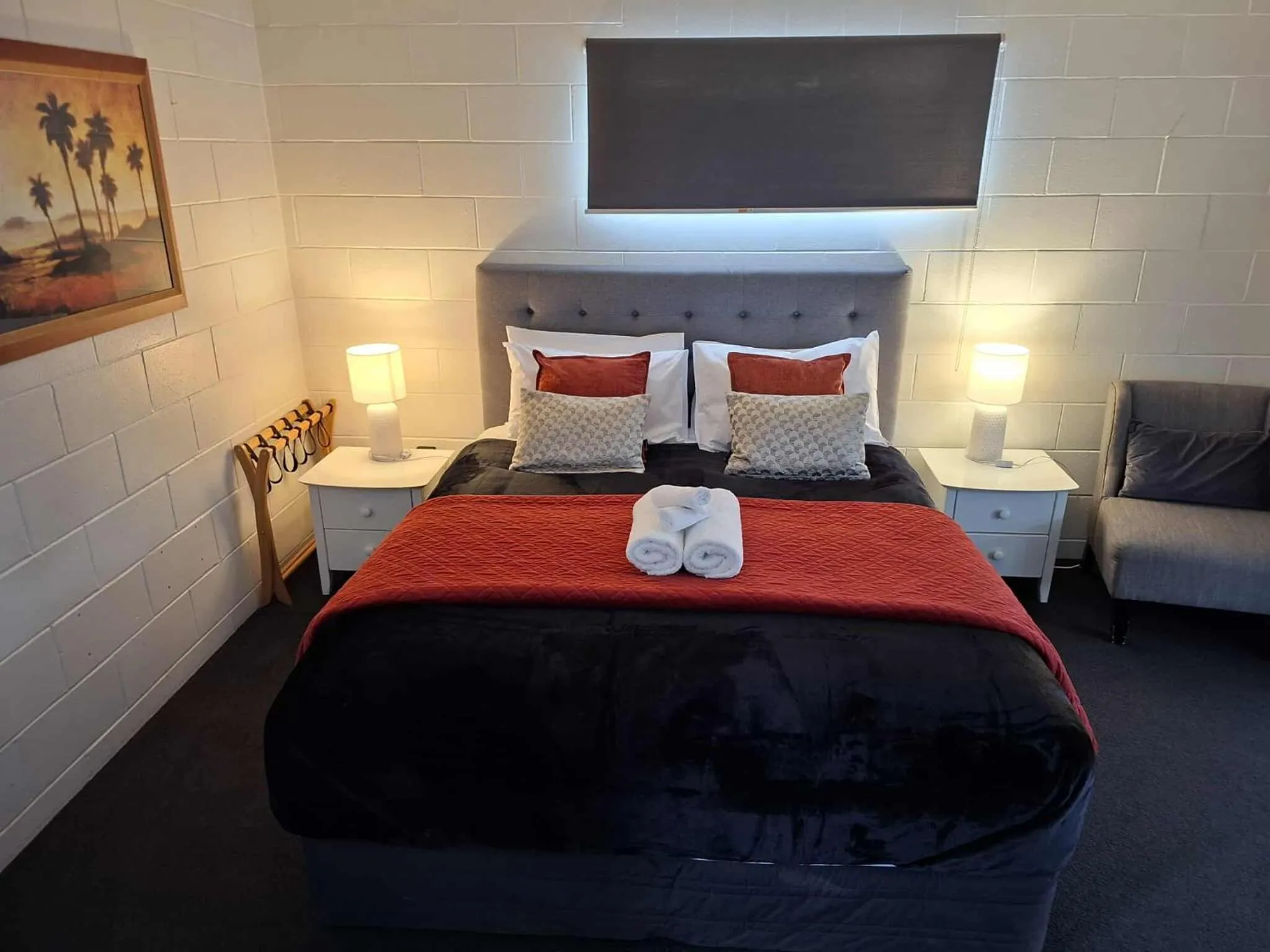 Bed in Mackenzie Motels