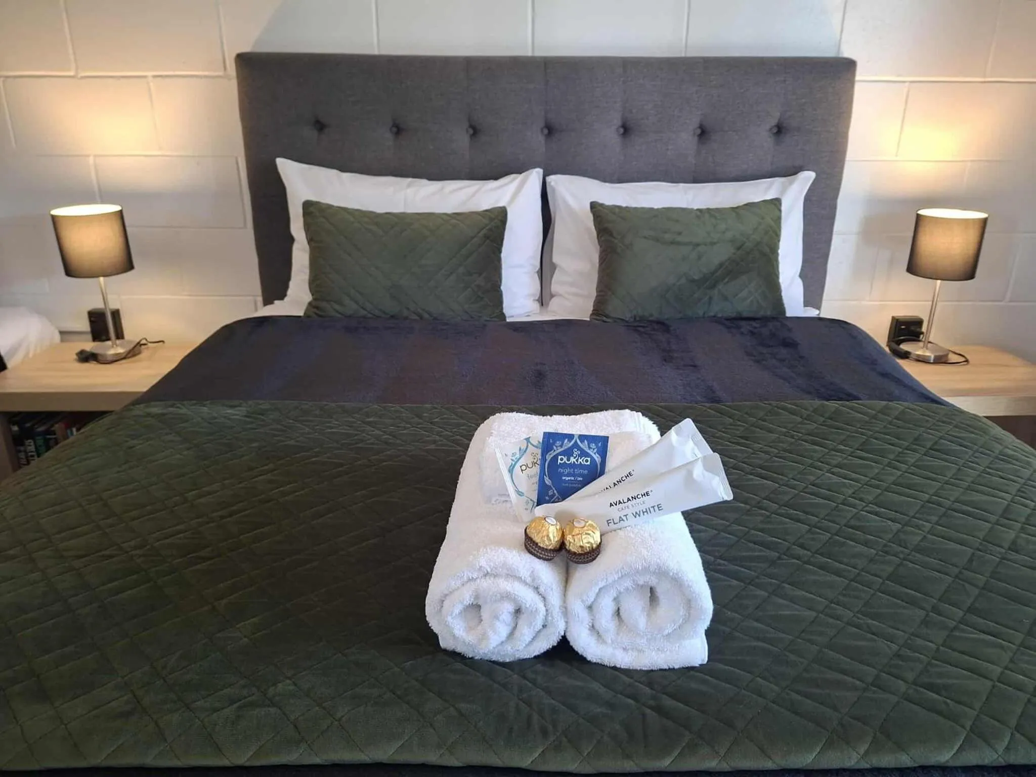 Bed in Mackenzie Motels