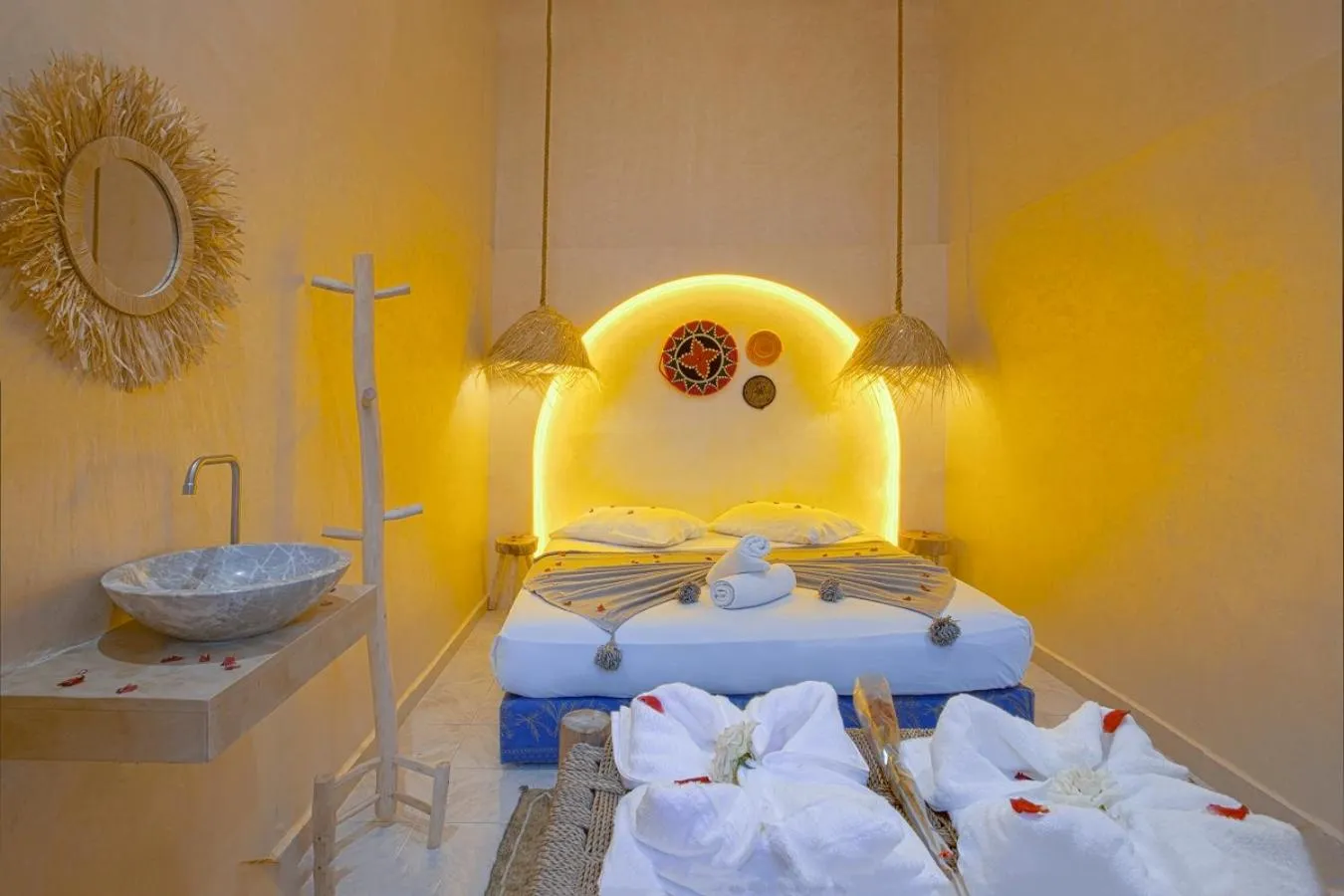 Bed in Riad El Kennaria