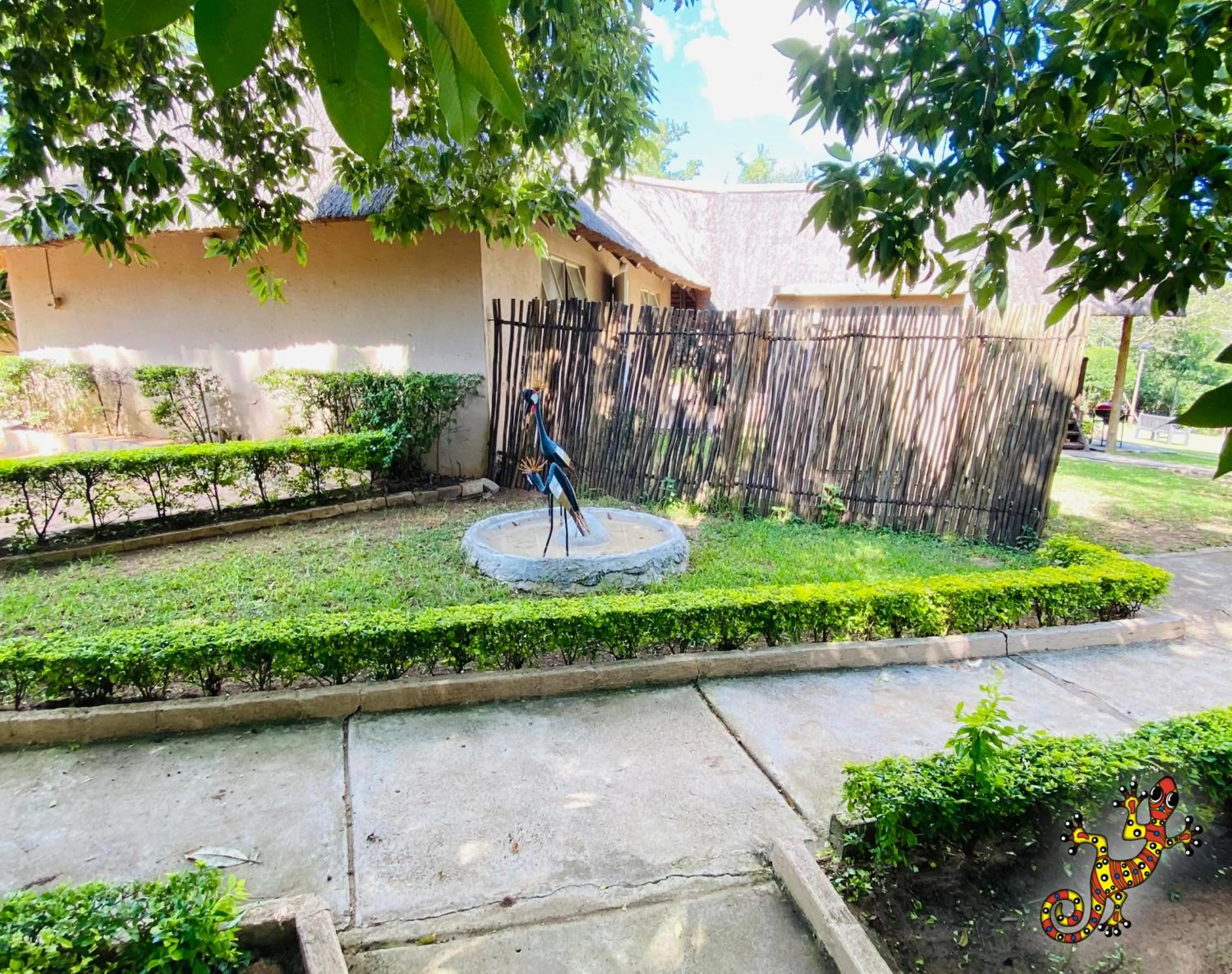 Garden in Sabie River Bush Lodge