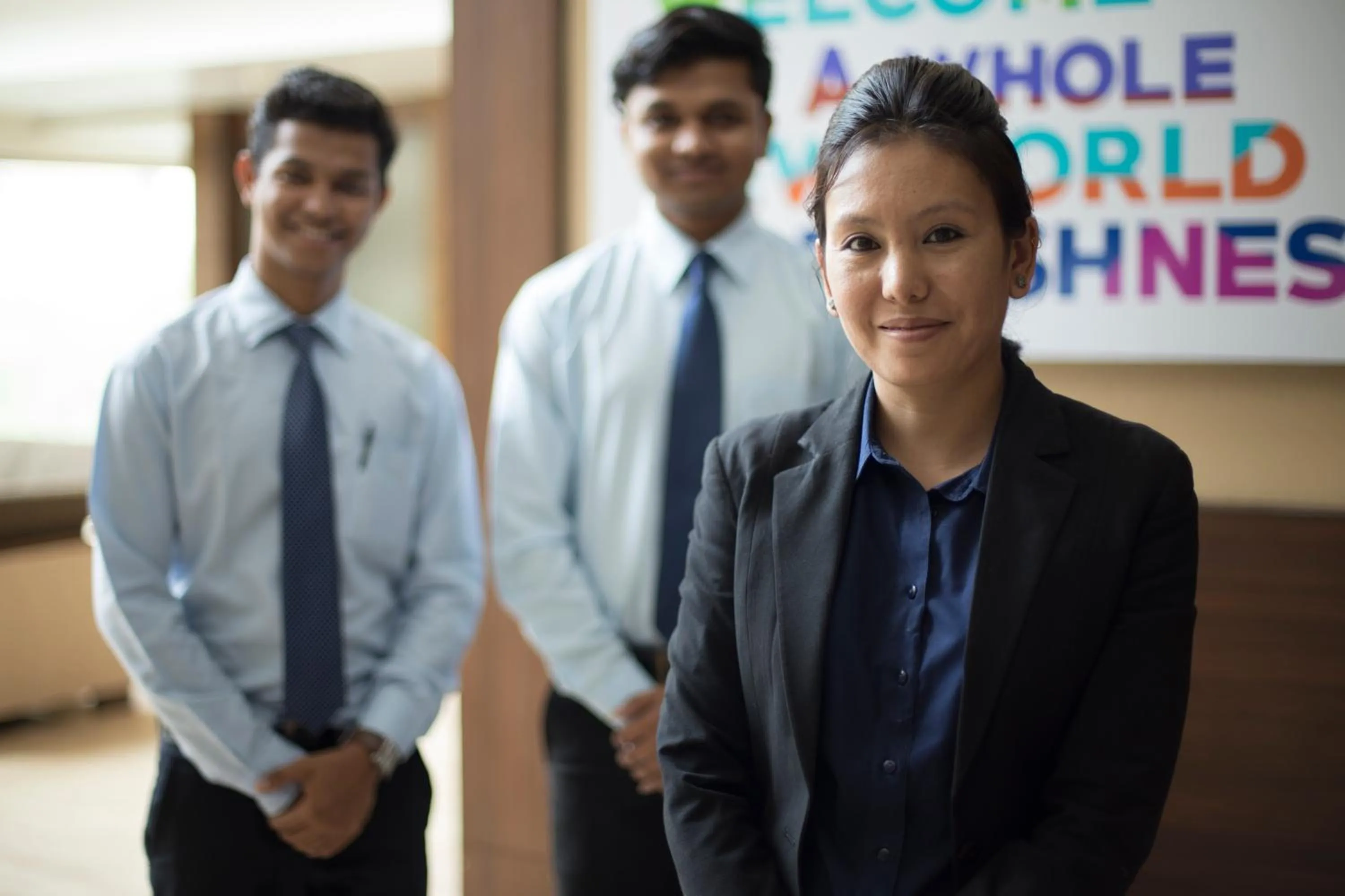 Staff in Elite Suites MINT Gomti Nagar