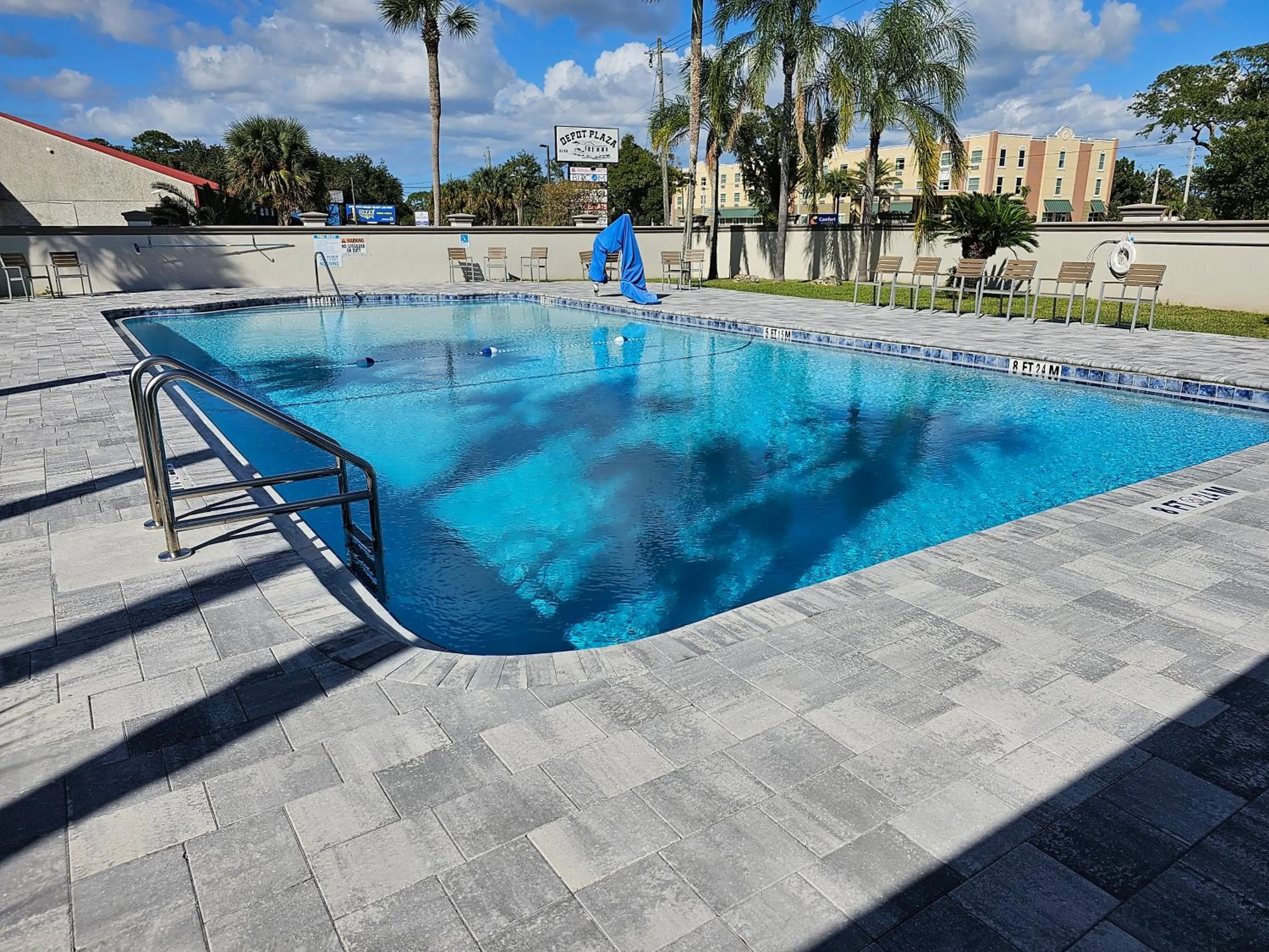 Pool view in Rodeway Inn St Augustine Historic District