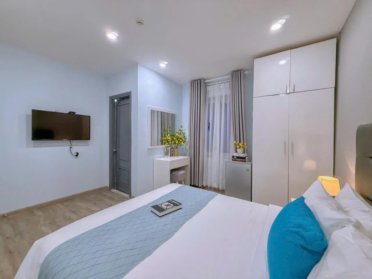 Bed in The Wind Mountainside Hotel