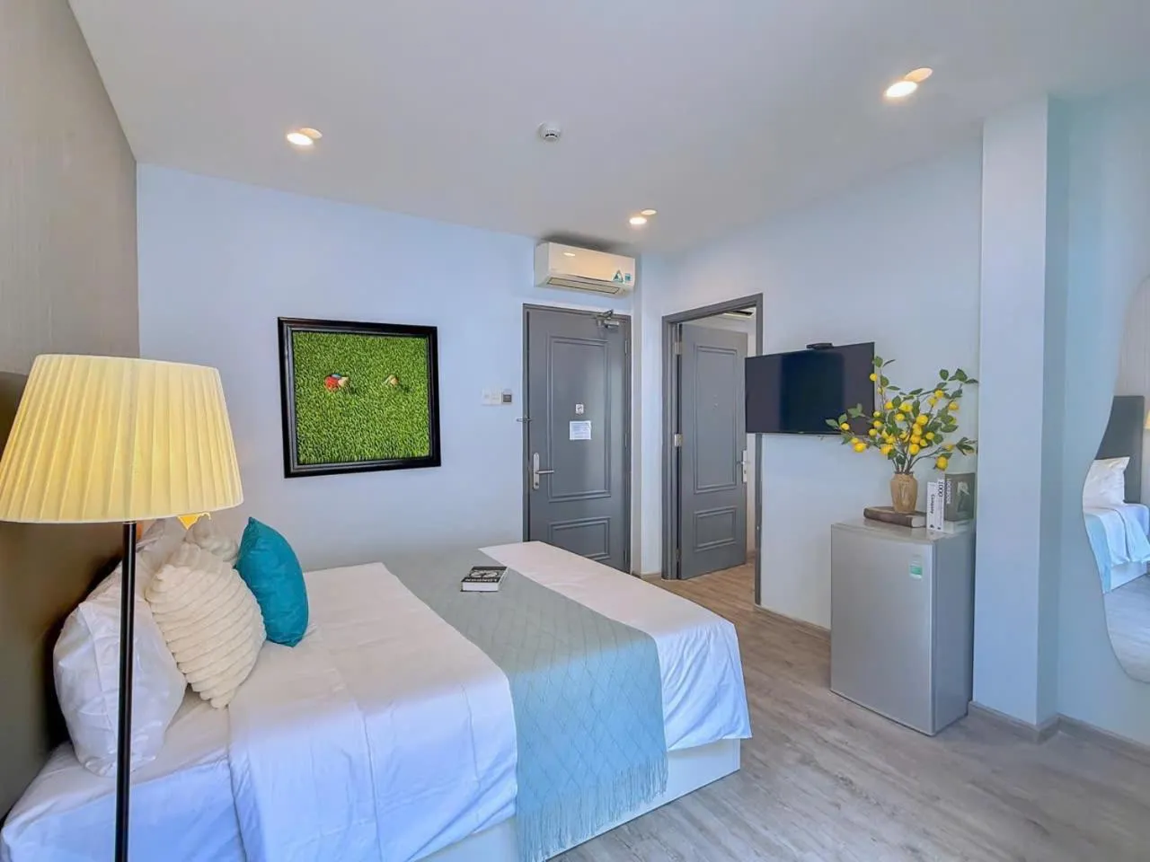 Bed in The Wind Mountainside Hotel