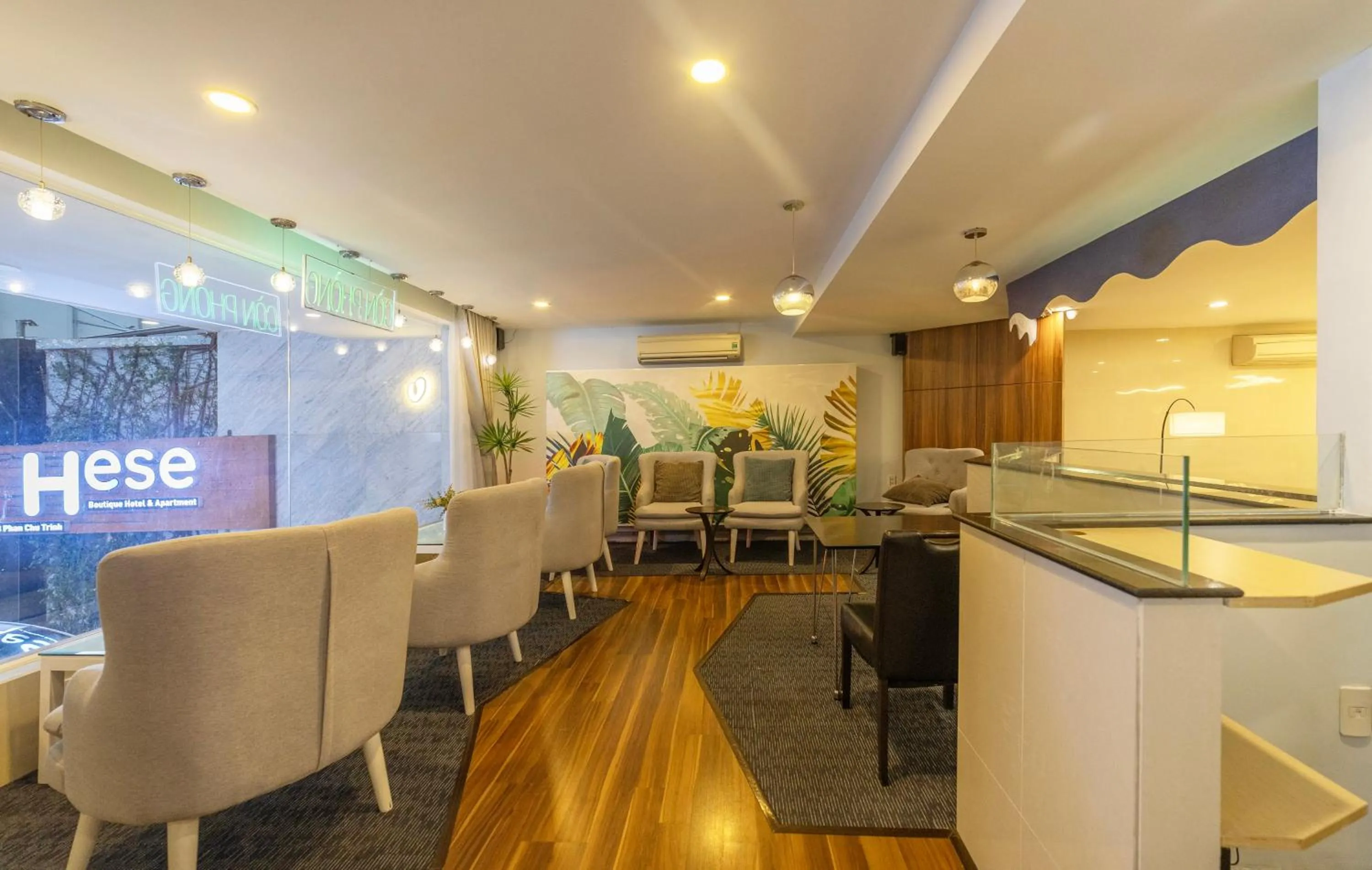 Seating area in Hese Boutique Hotel & Apartment