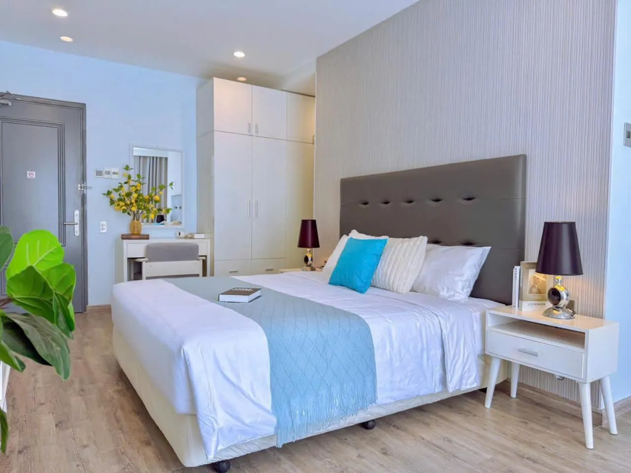 Bed in The Wind Mountainside Hotel