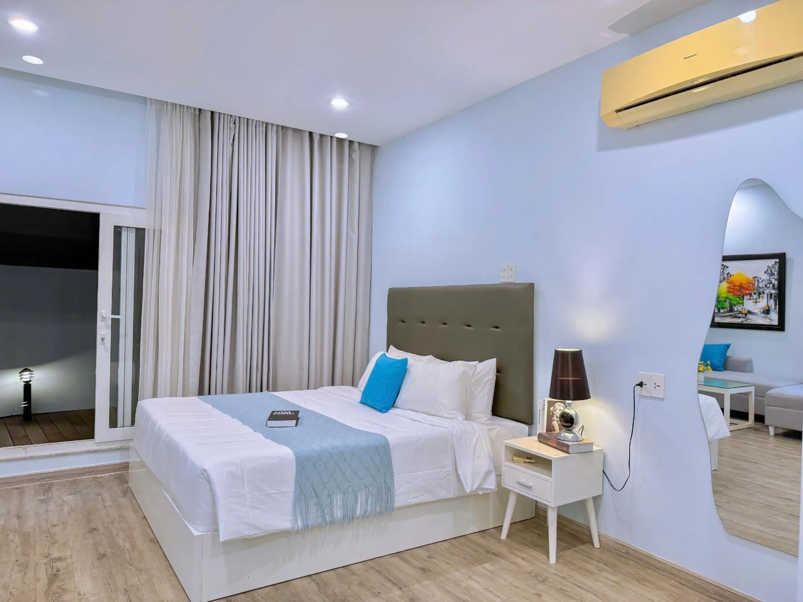 Bed in The Wind Mountainside Hotel