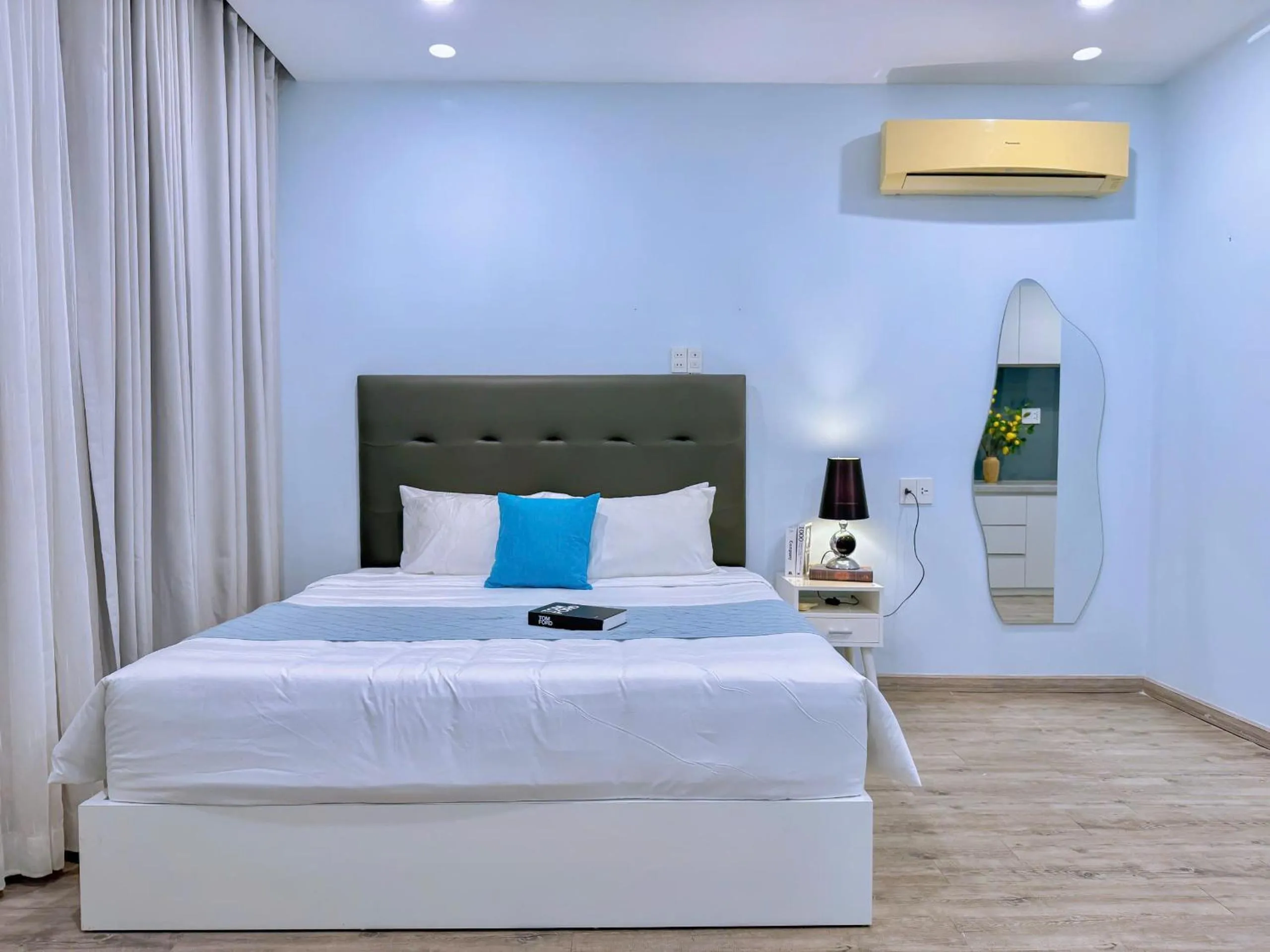 Bed in The Wind Mountainside Hotel