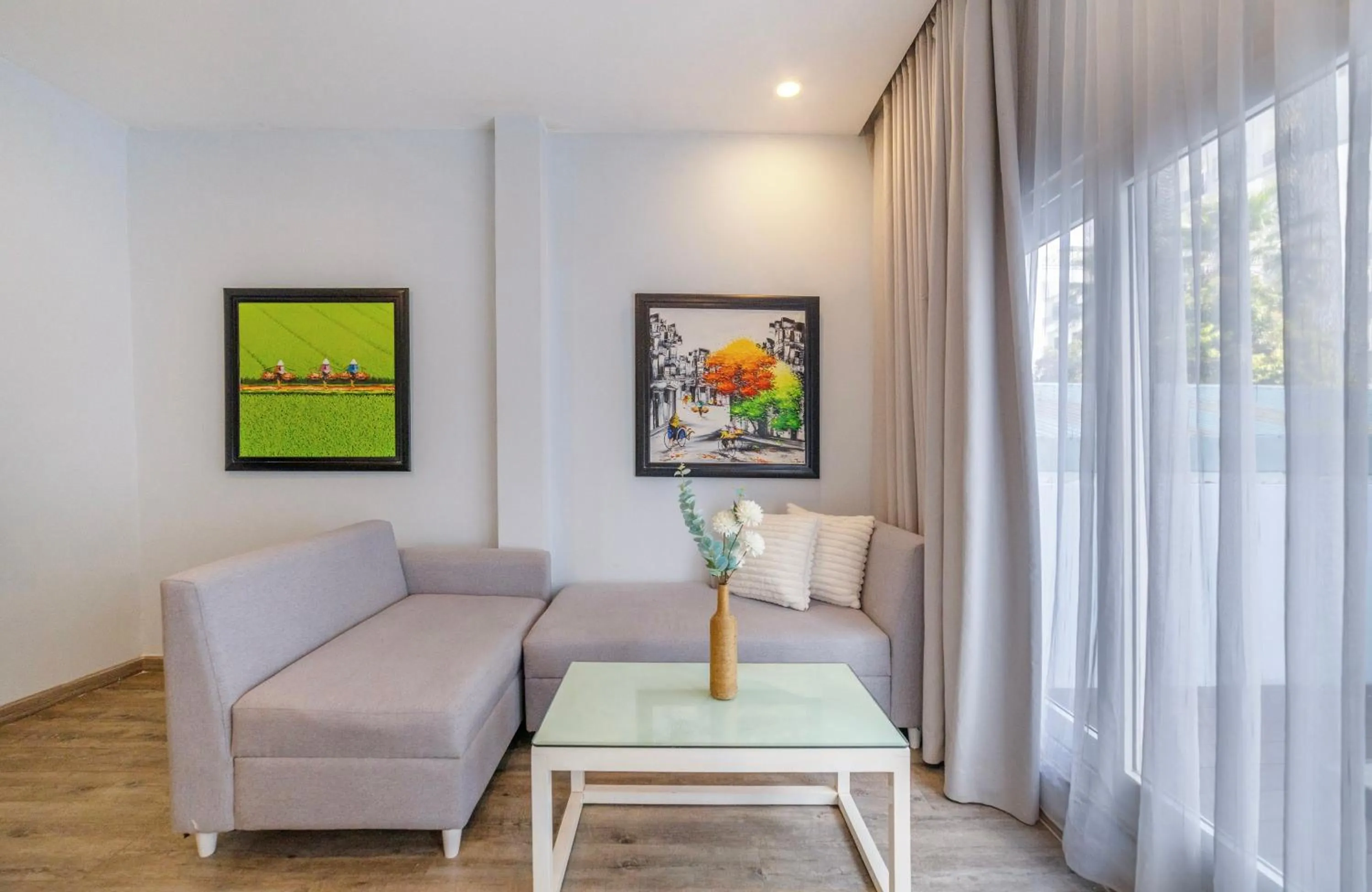 Living room in Hese Boutique Hotel & Apartment