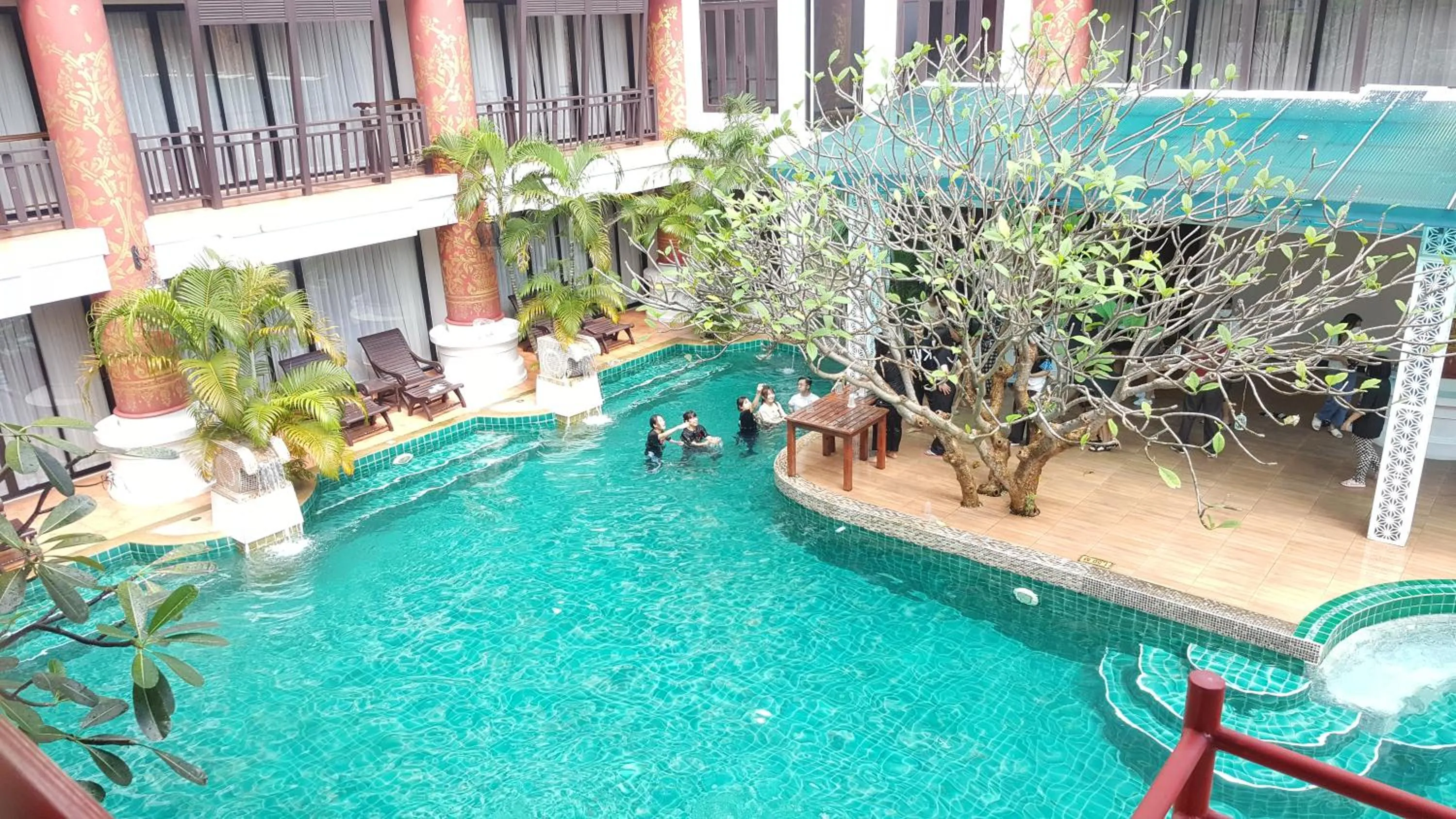 Pool view in Kasalong Resort and Spa Pattaya
