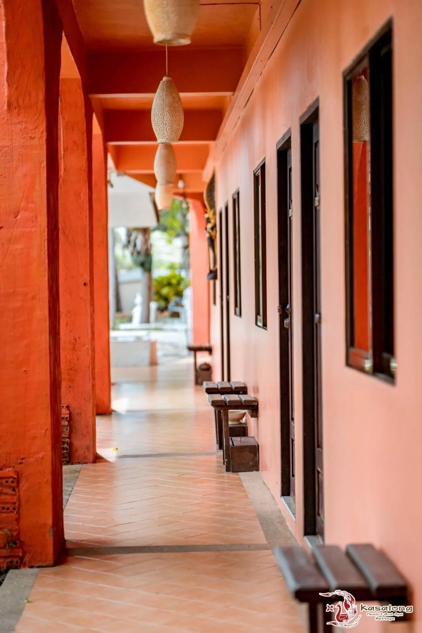 Property building in Kasalong Resort and Spa Pattaya