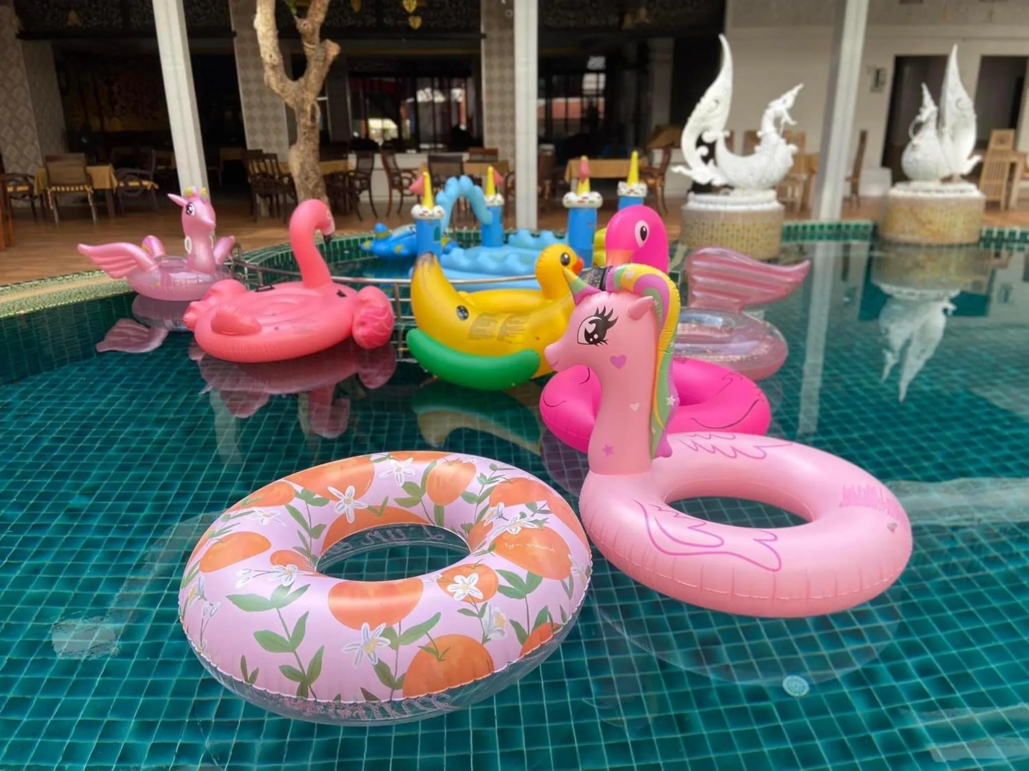 Aqua park in Kasalong Resort and Spa Pattaya