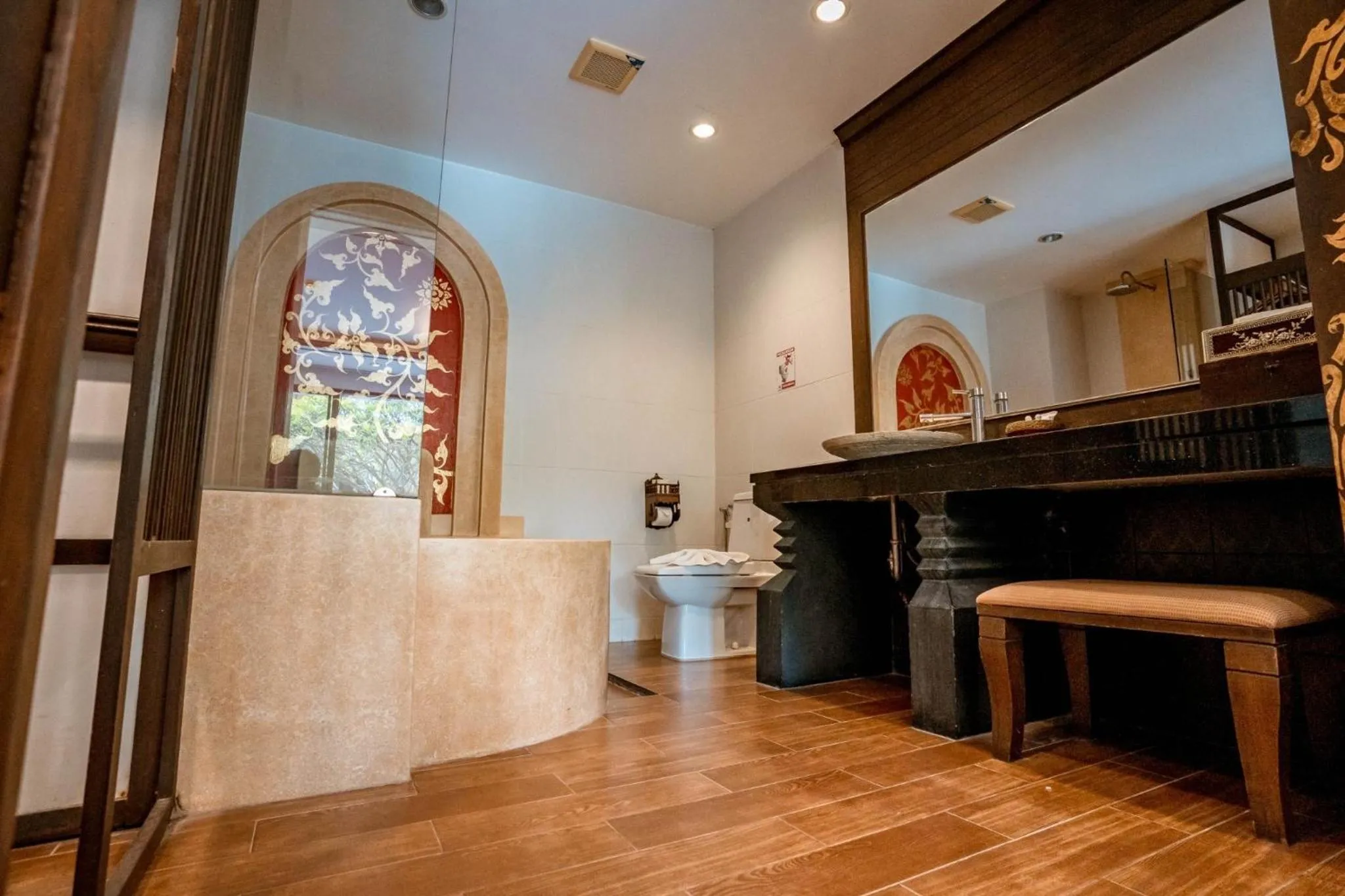 Toilet in Kasalong Resort and Spa Pattaya