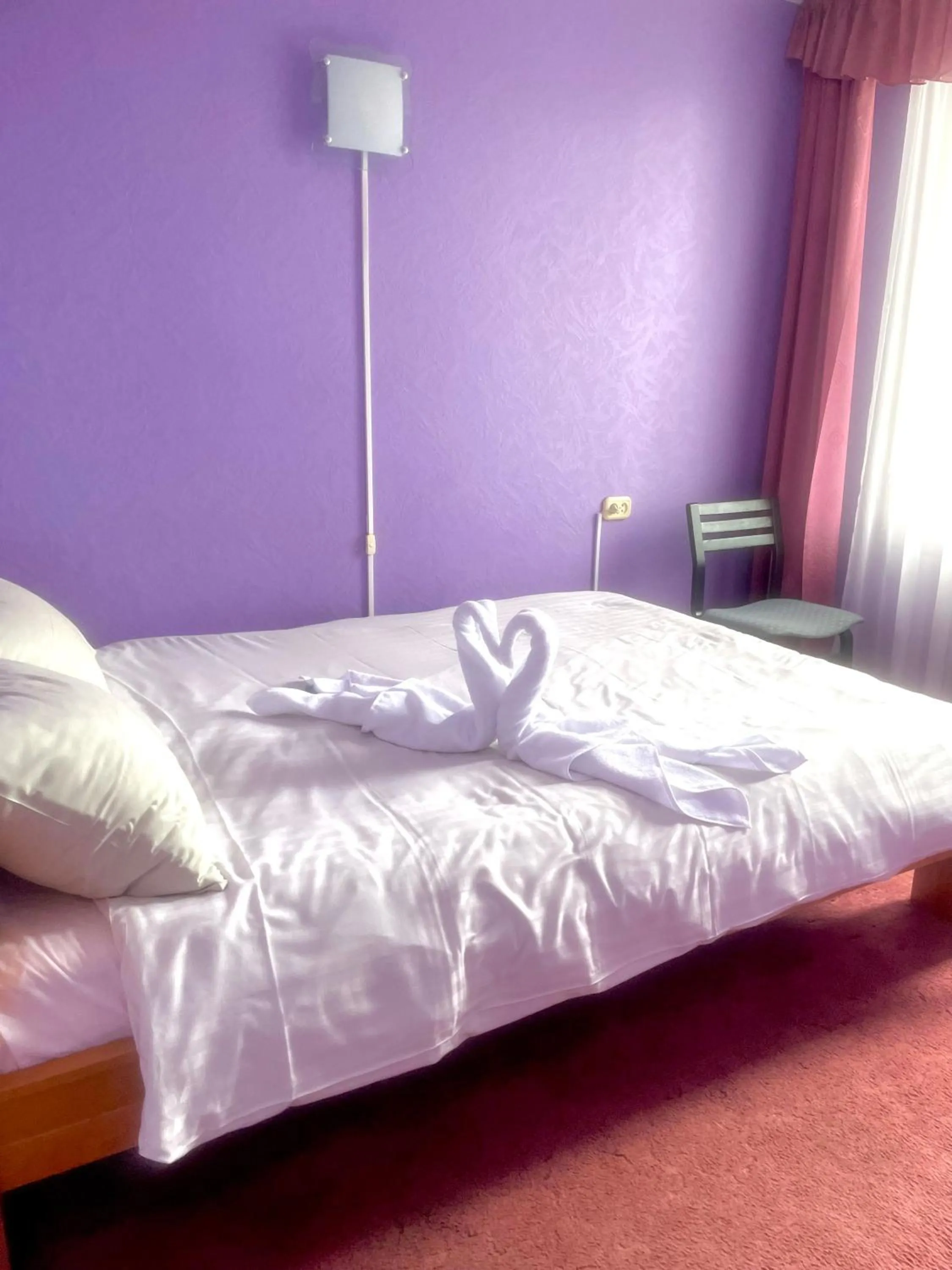 Bed in Riverside Motel Jelgava