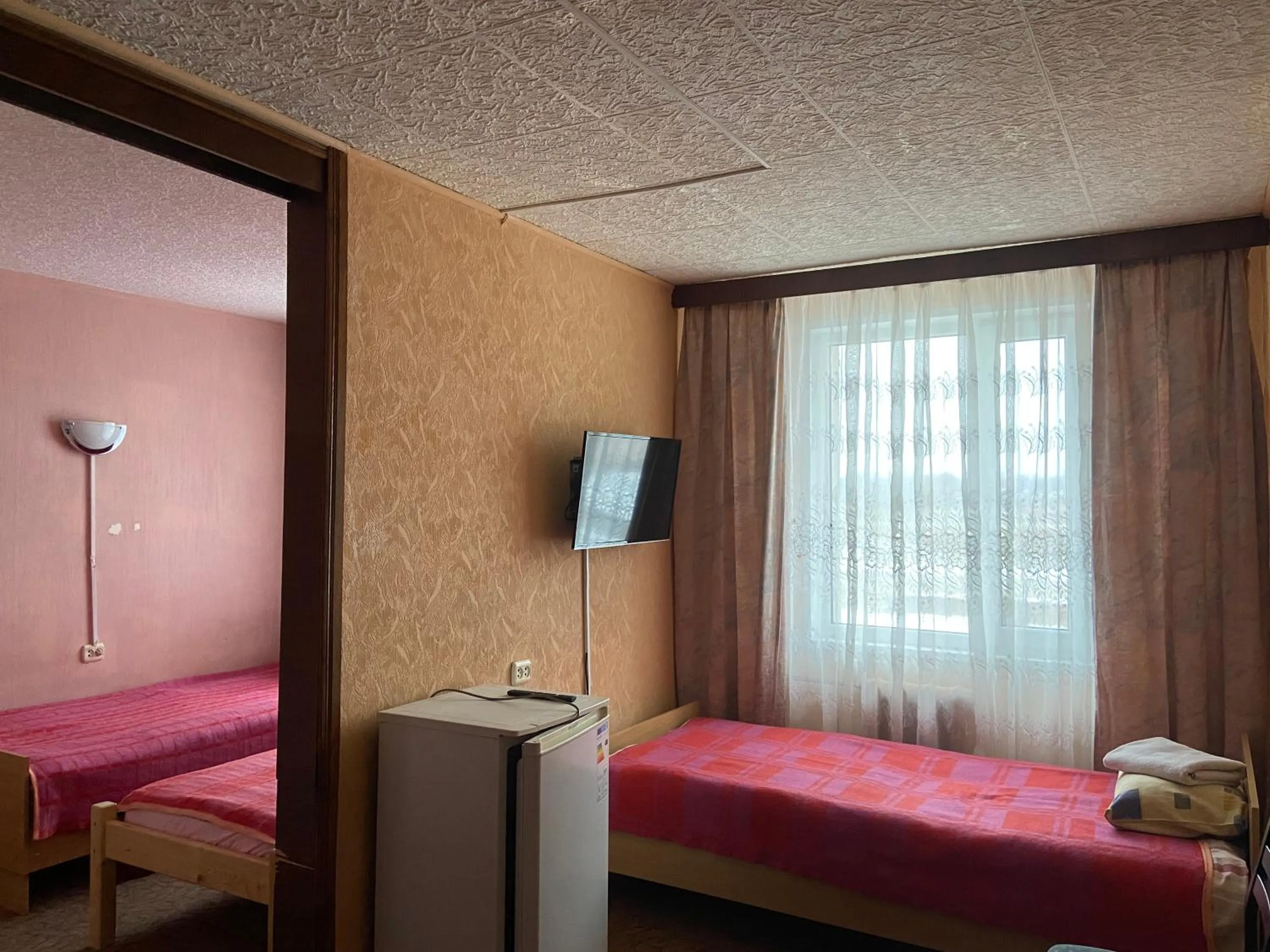Bed in Riverside Motel Jelgava