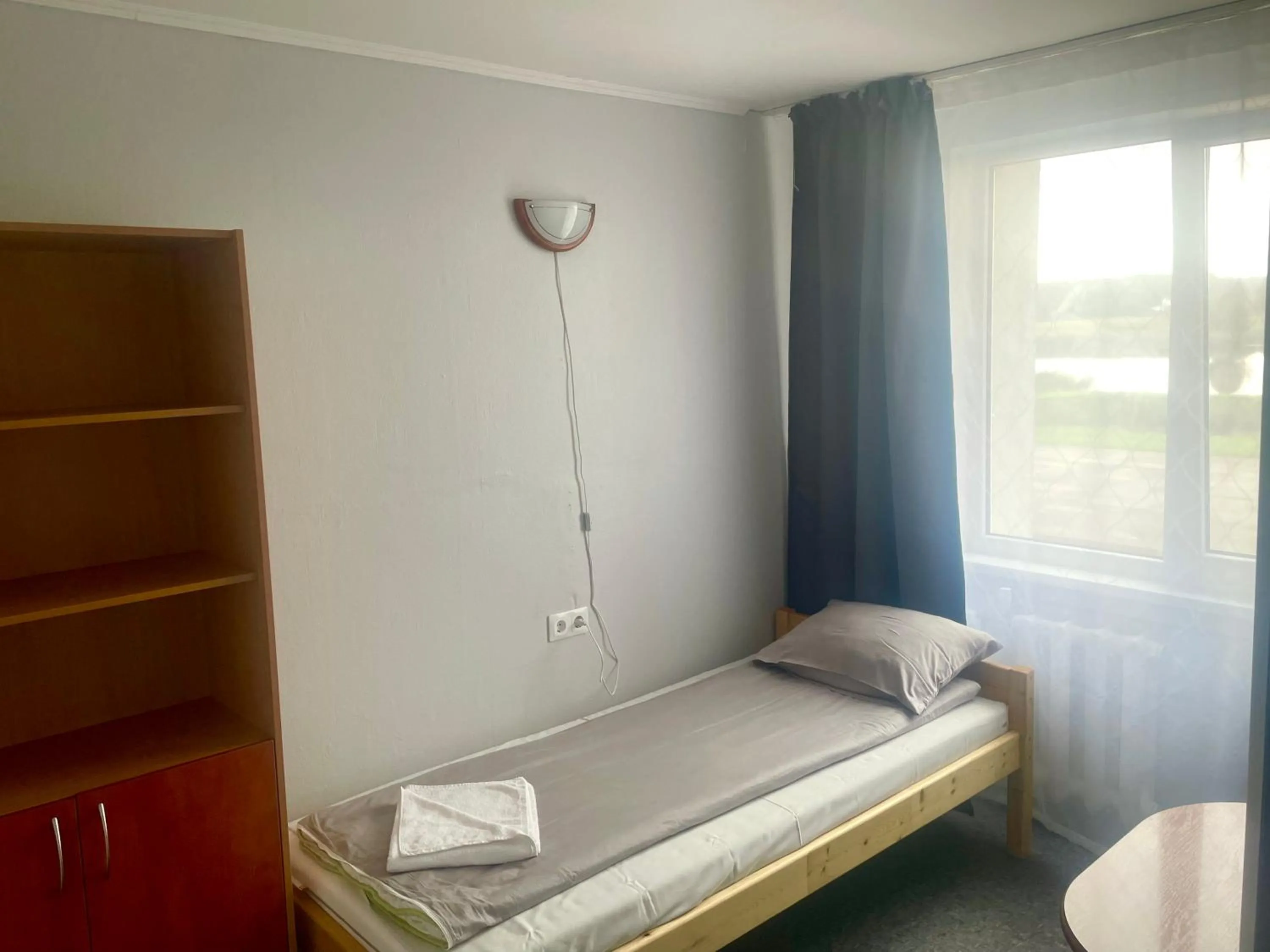 Bed in Riverside Motel Jelgava