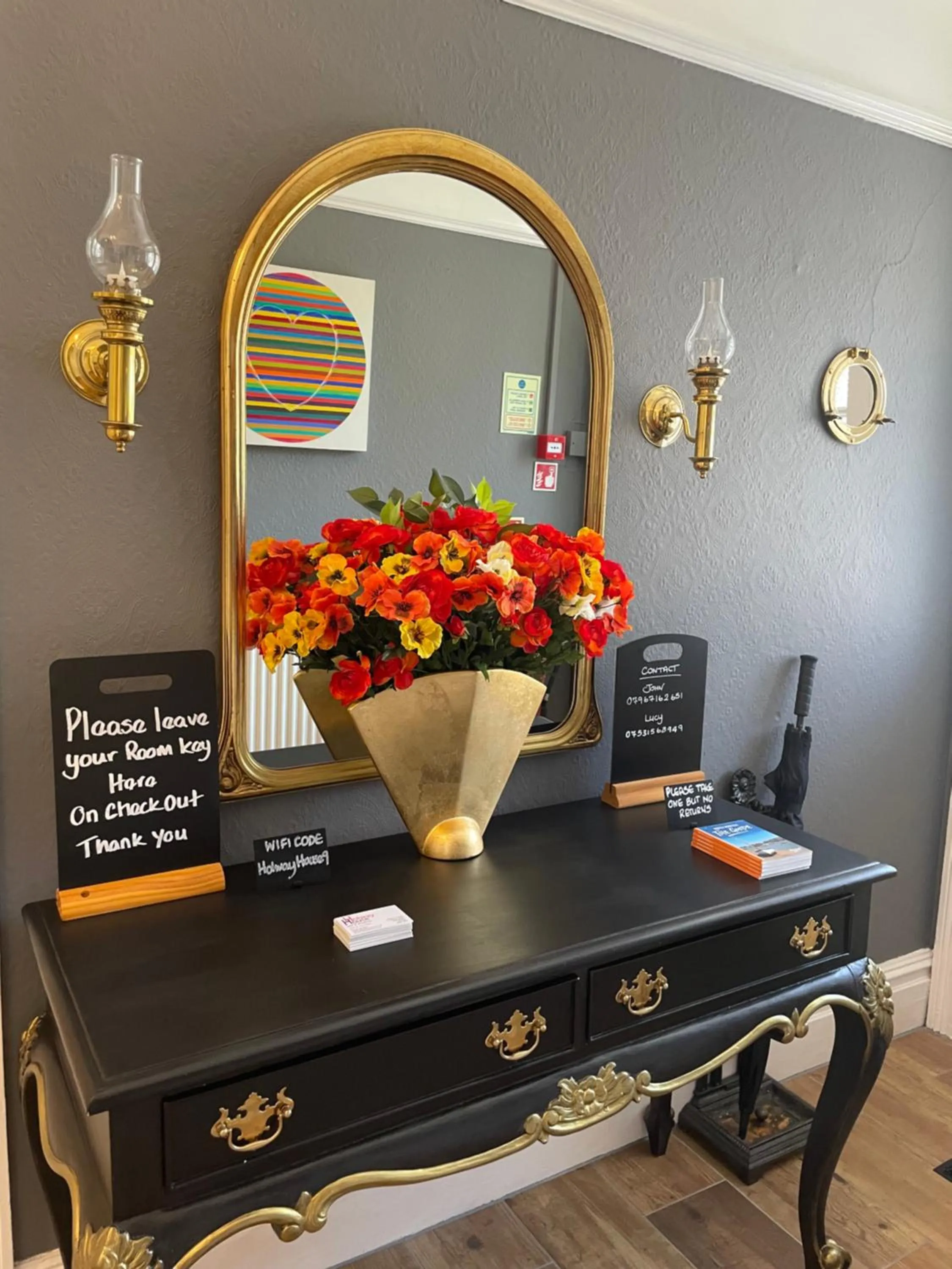 Lobby or reception in Holway House