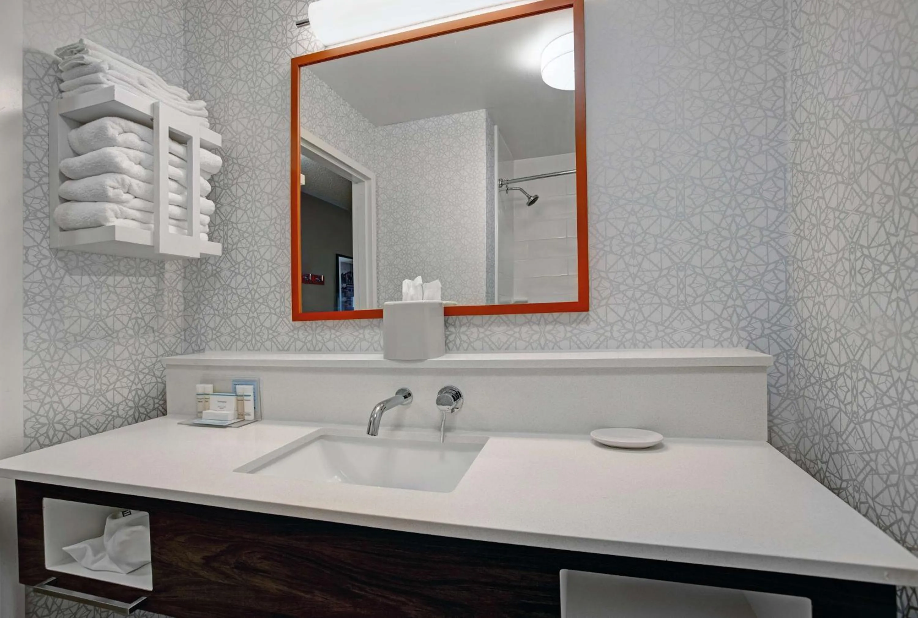 Bathroom in Hampton Inn Keokuk