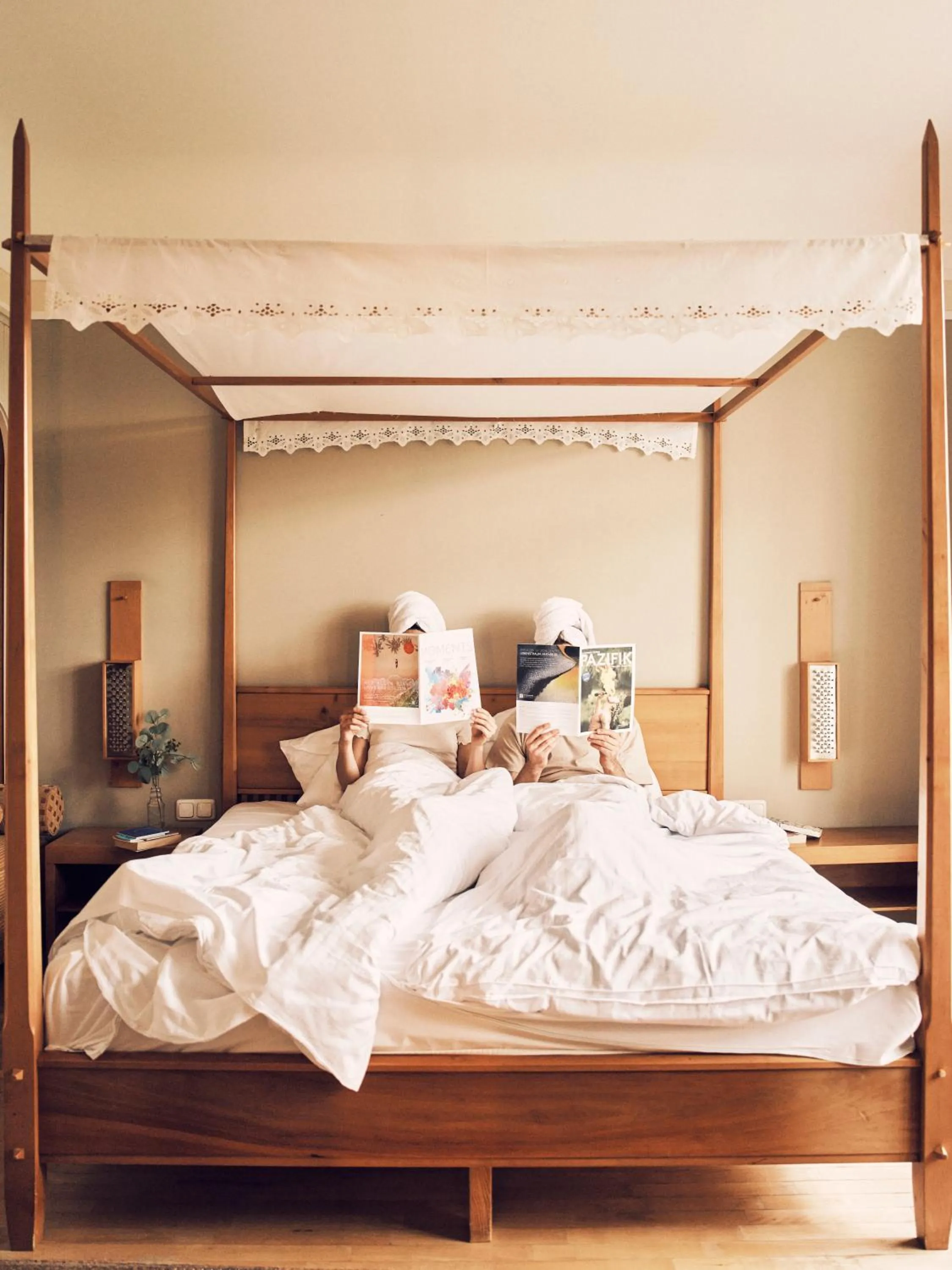 Bed in Hotel Gutsgasthof Stangl