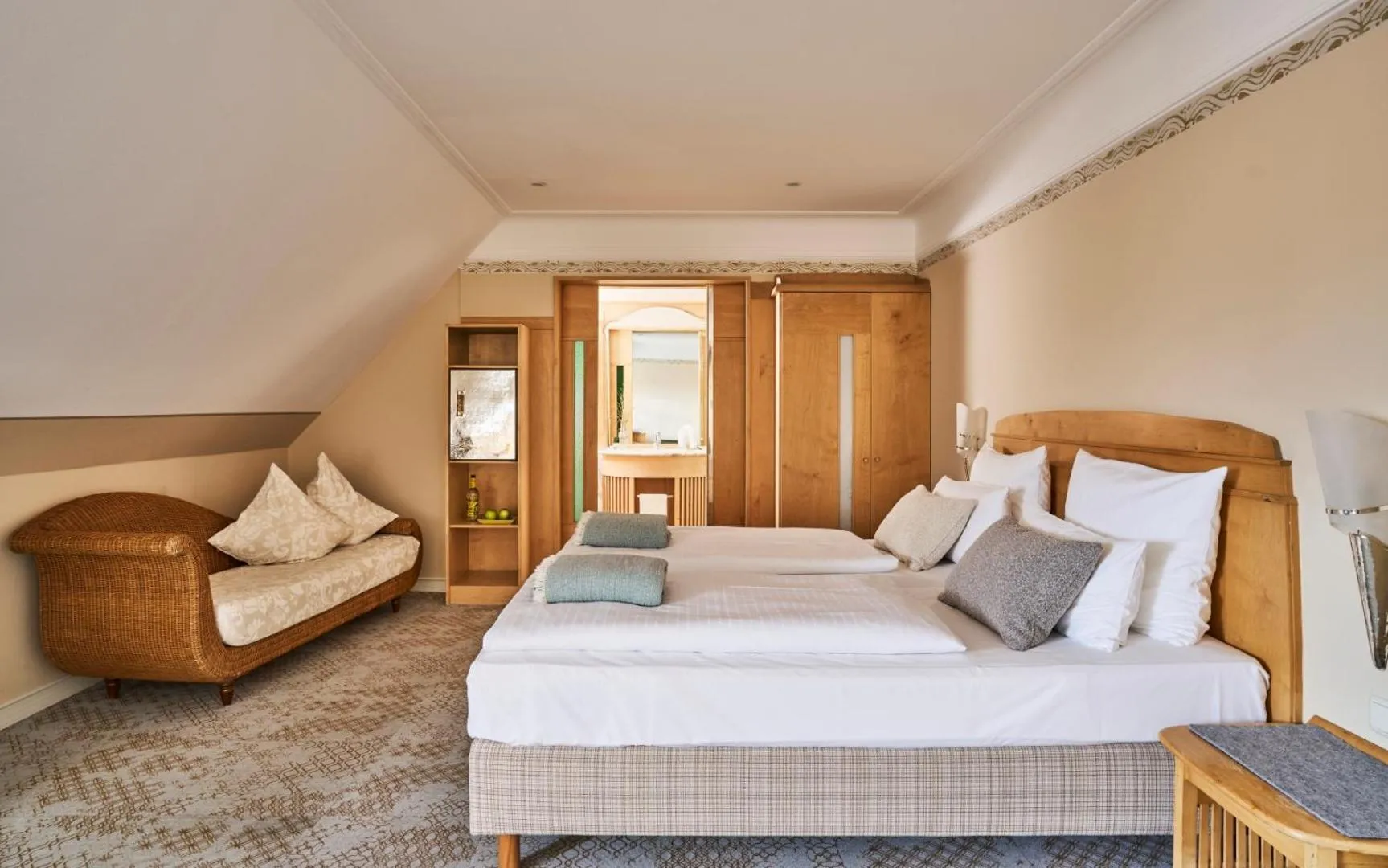 Bed in Hotel Gutsgasthof Stangl