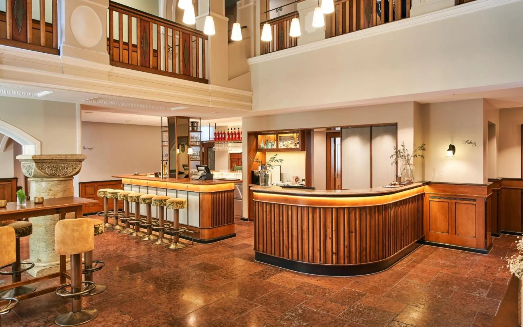 Lobby or reception in Hotel Gutsgasthof Stangl