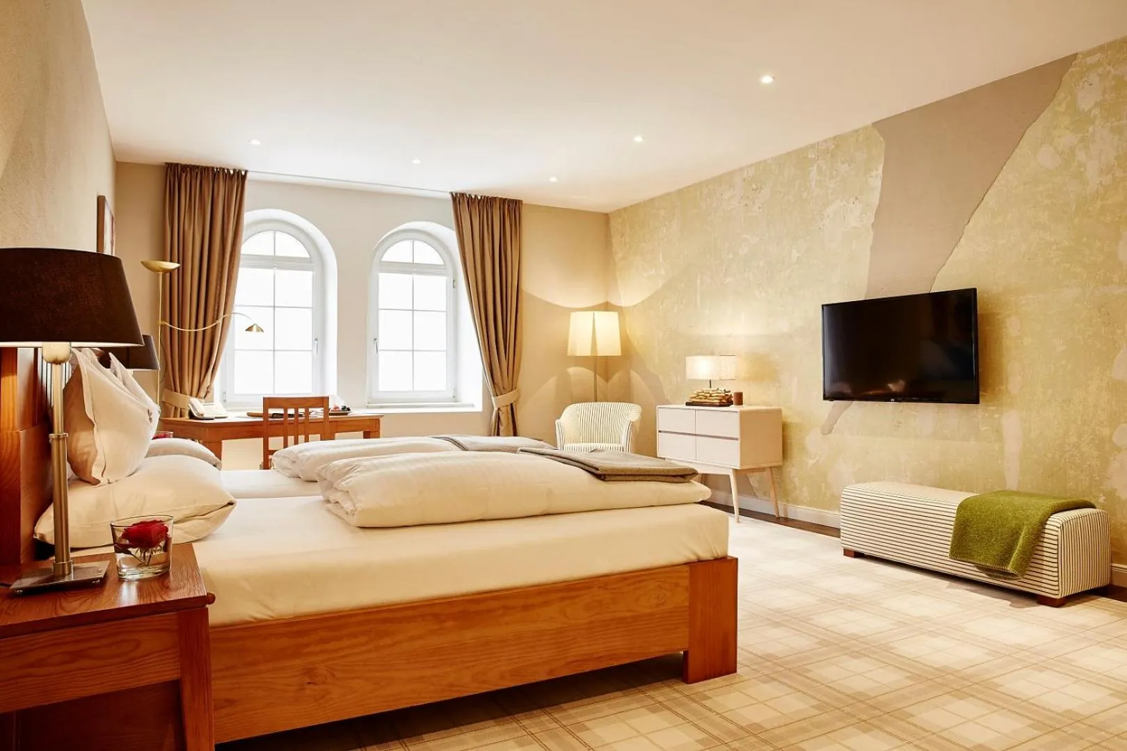 Bed in Hotel Gutsgasthof Stangl