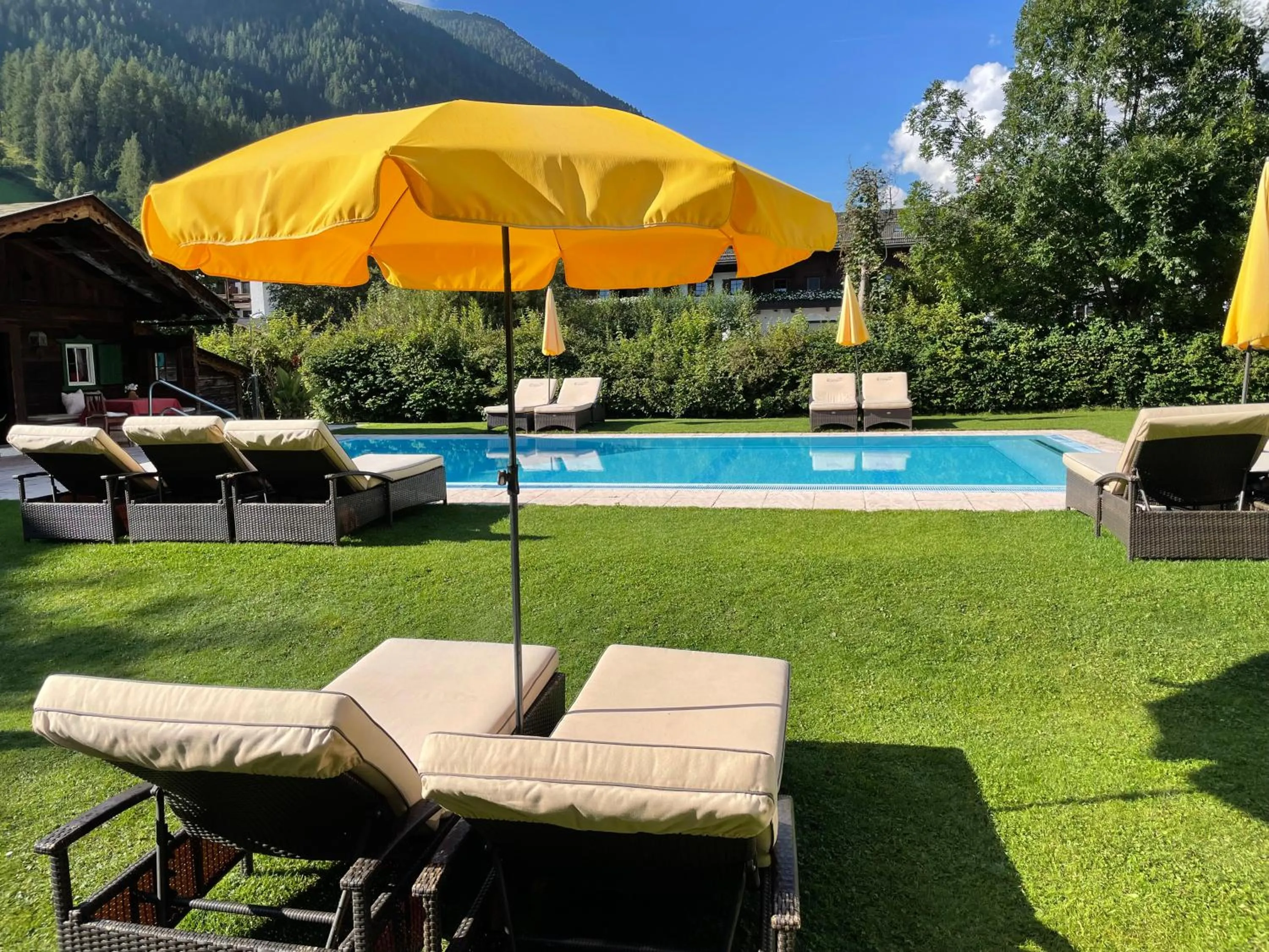 Garden in Alpenhotel Tirolerhof