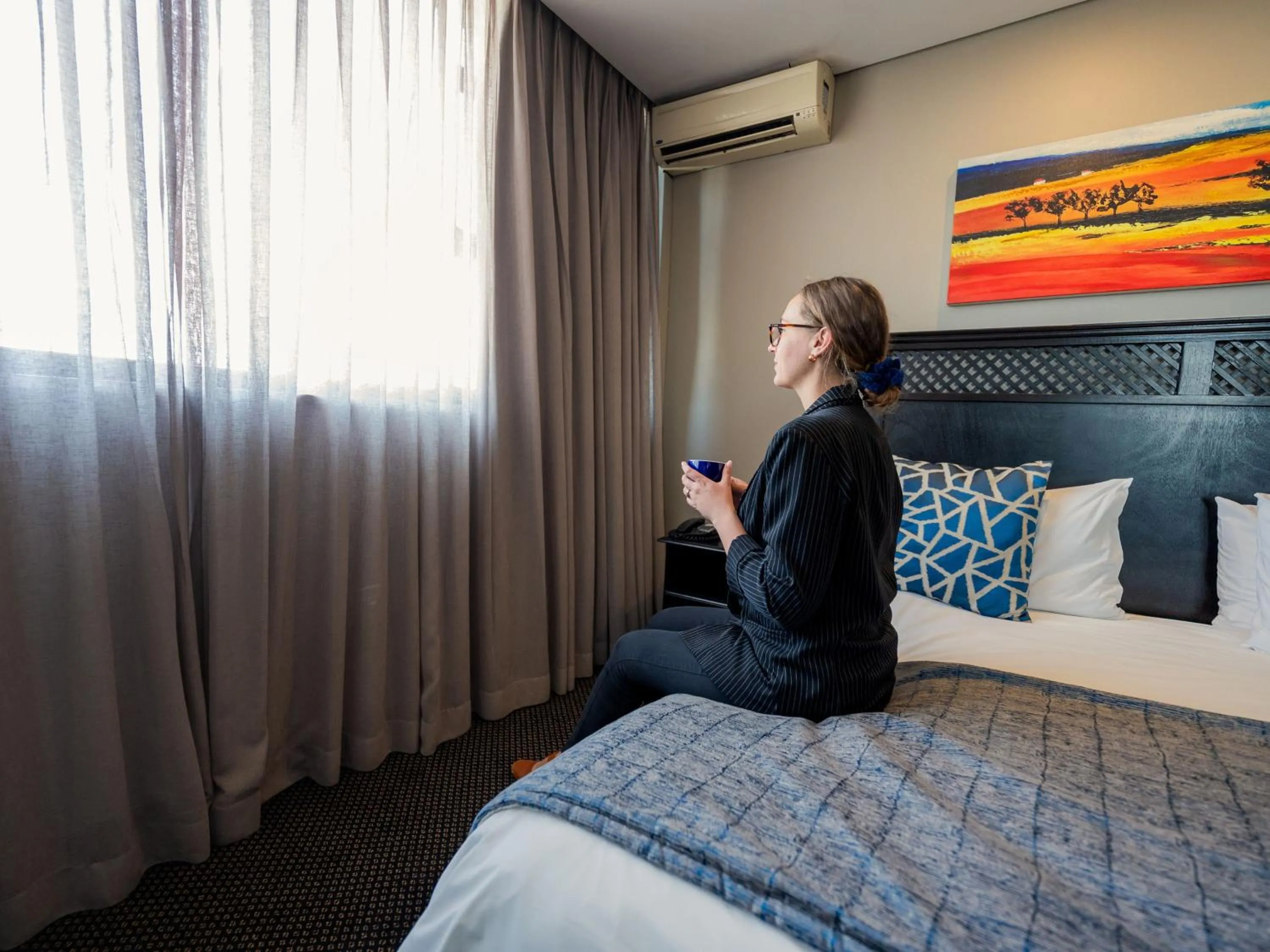 Bed in ANEW Hotel Witbank Emalahleni