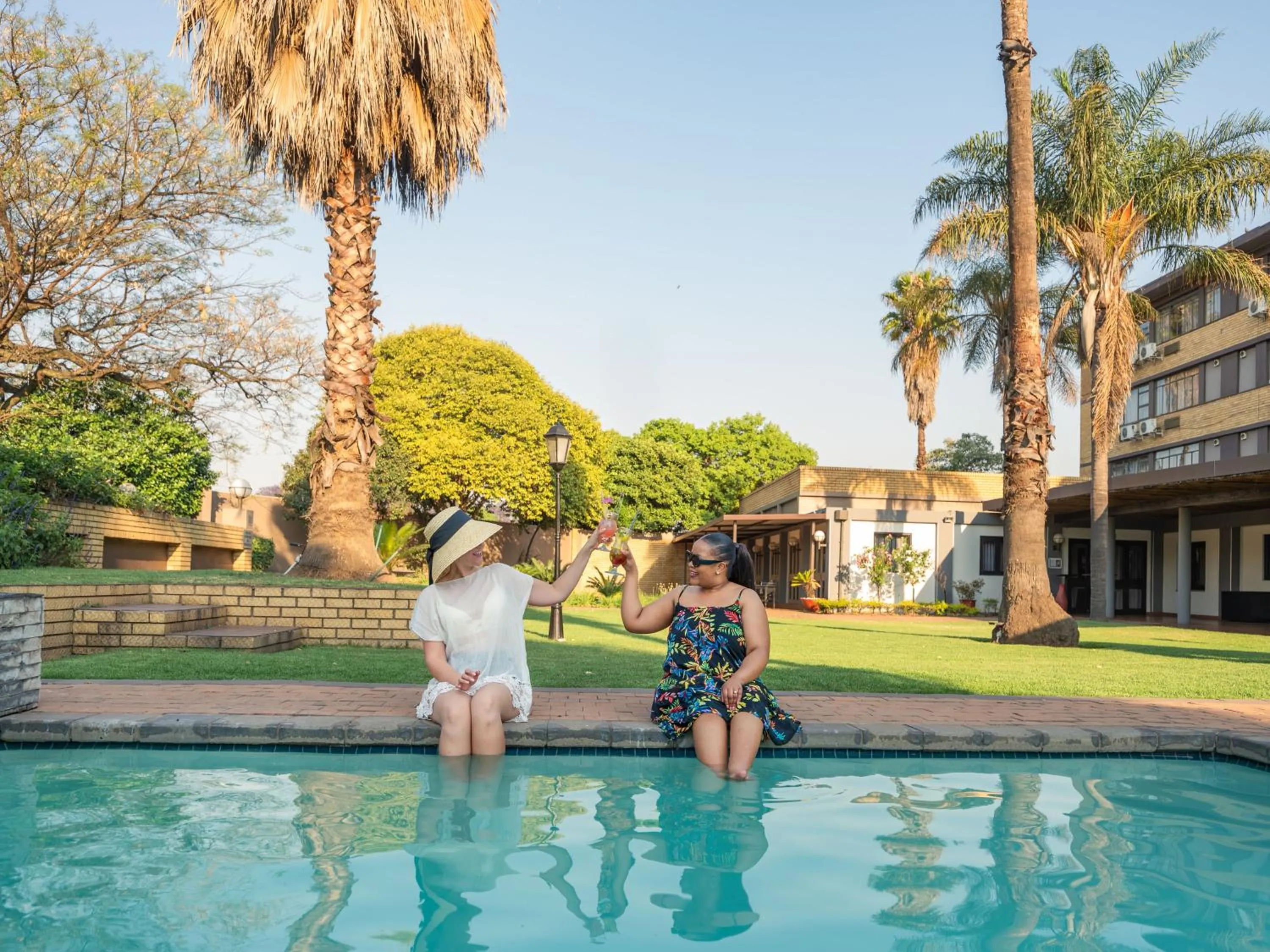 Swimming pool in ANEW Hotel Witbank Emalahleni