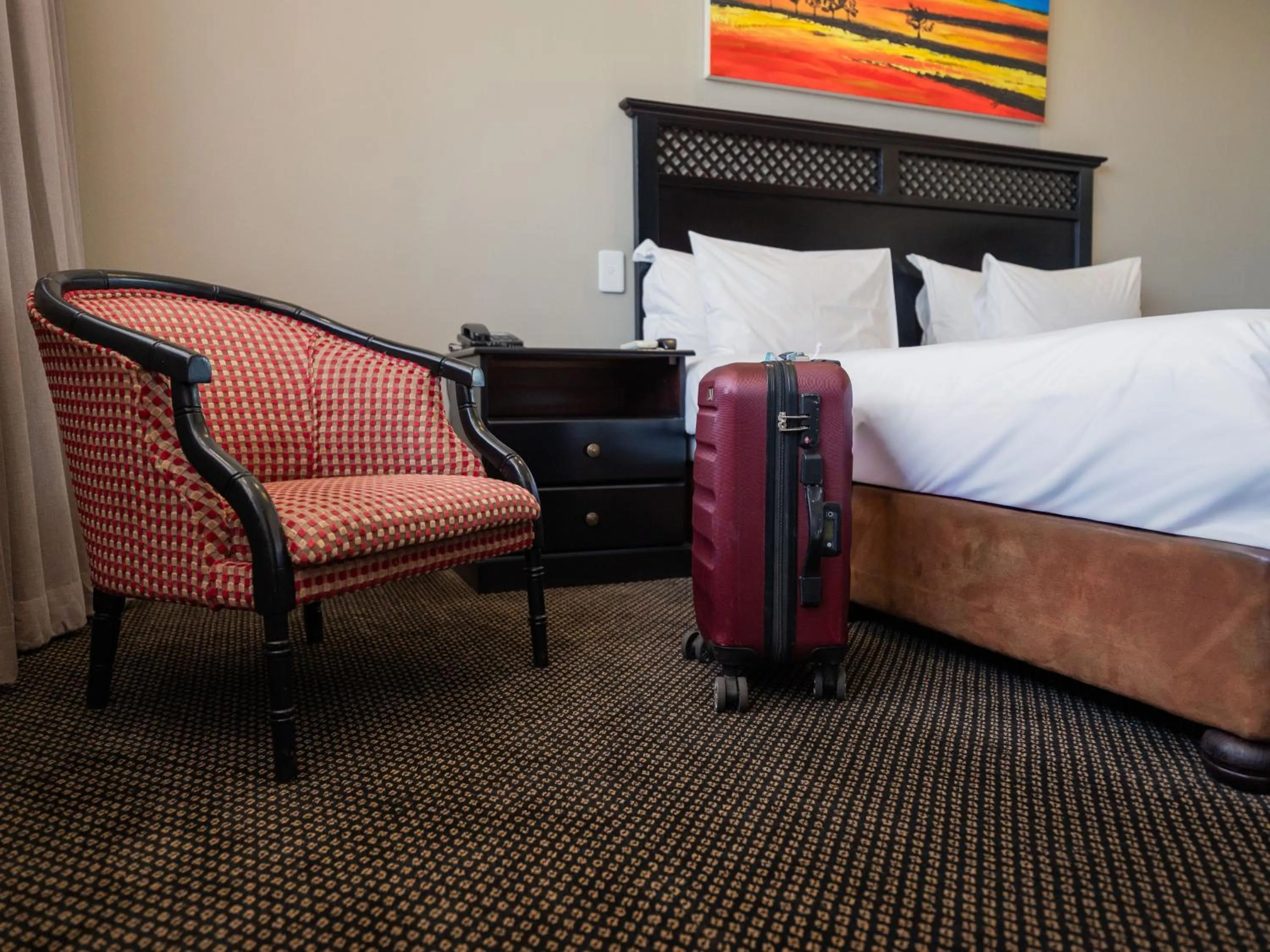 Bed in ANEW Hotel Witbank Emalahleni