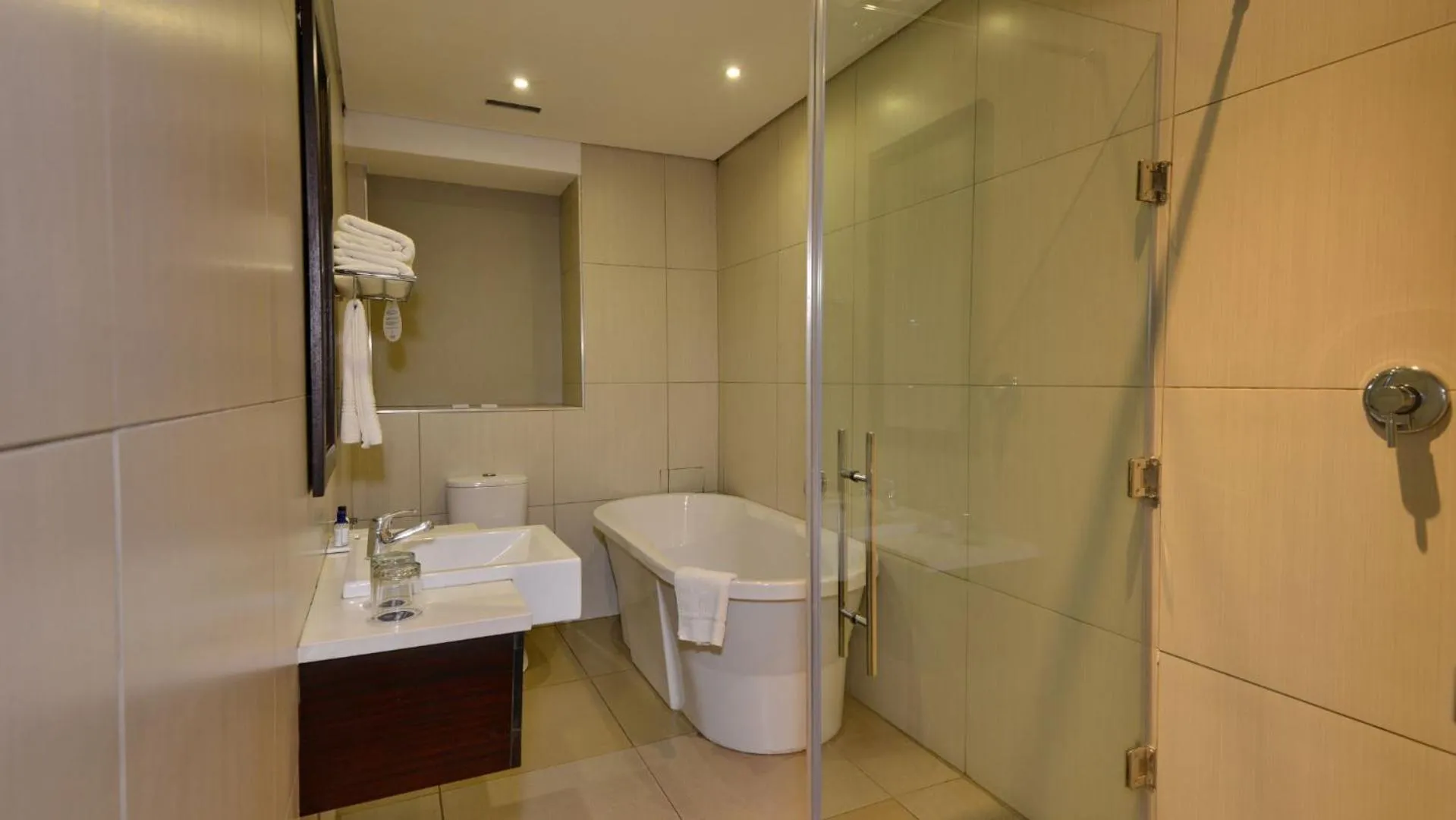 Shower in ANEW Hotel Witbank Emalahleni