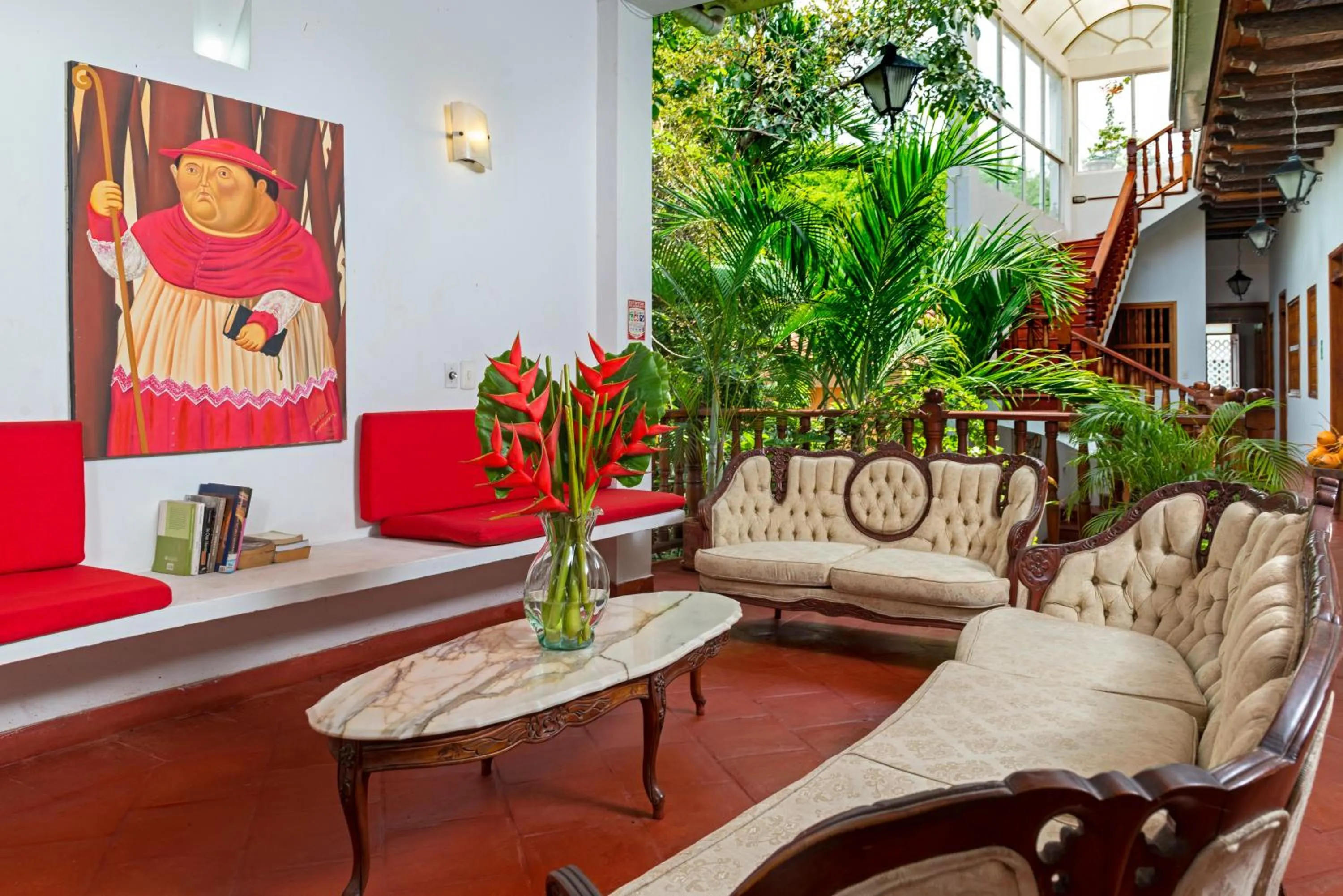 Living room in Casa Del Curato