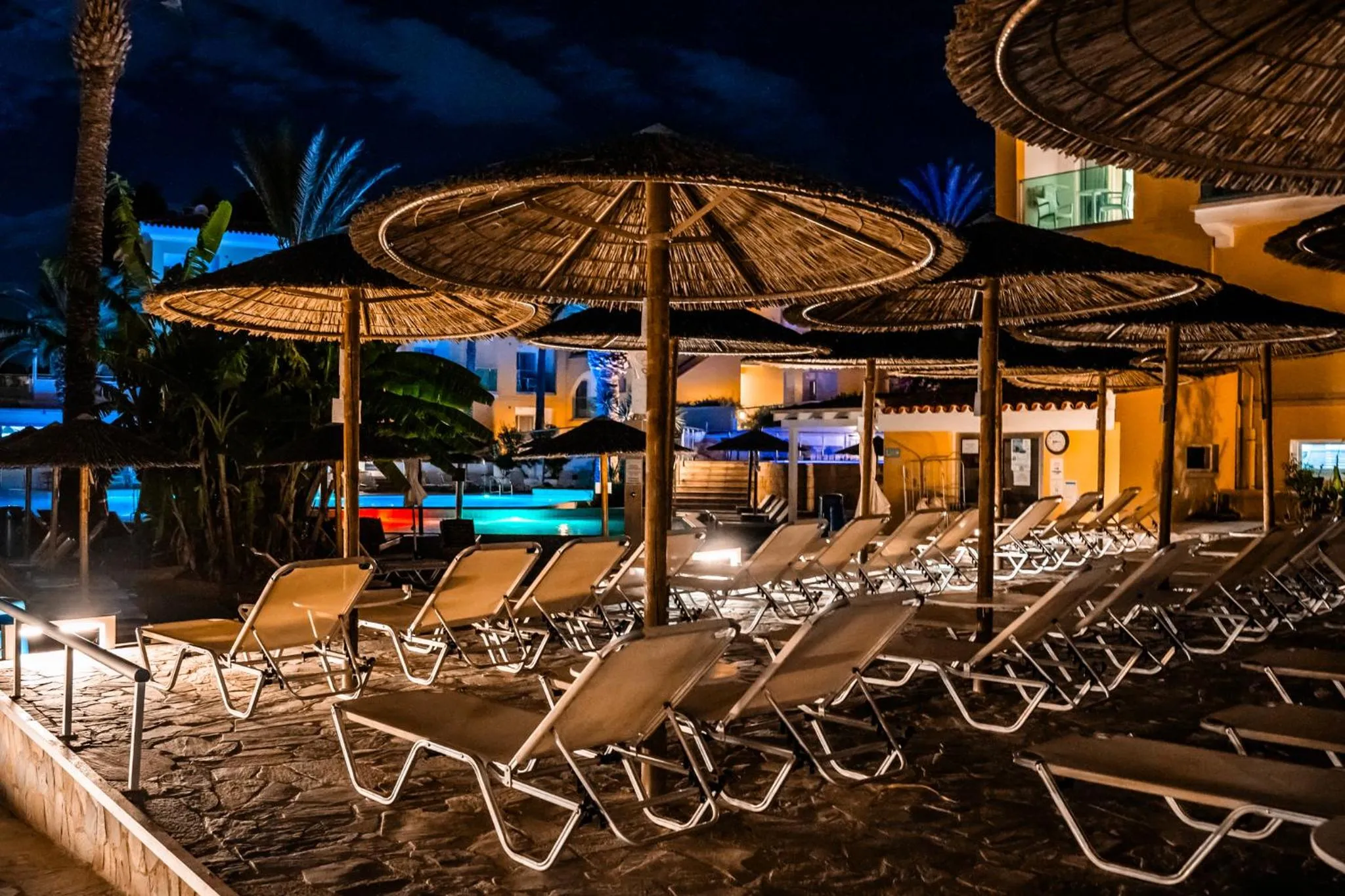 sunbed in Malama Beach Holiday Village