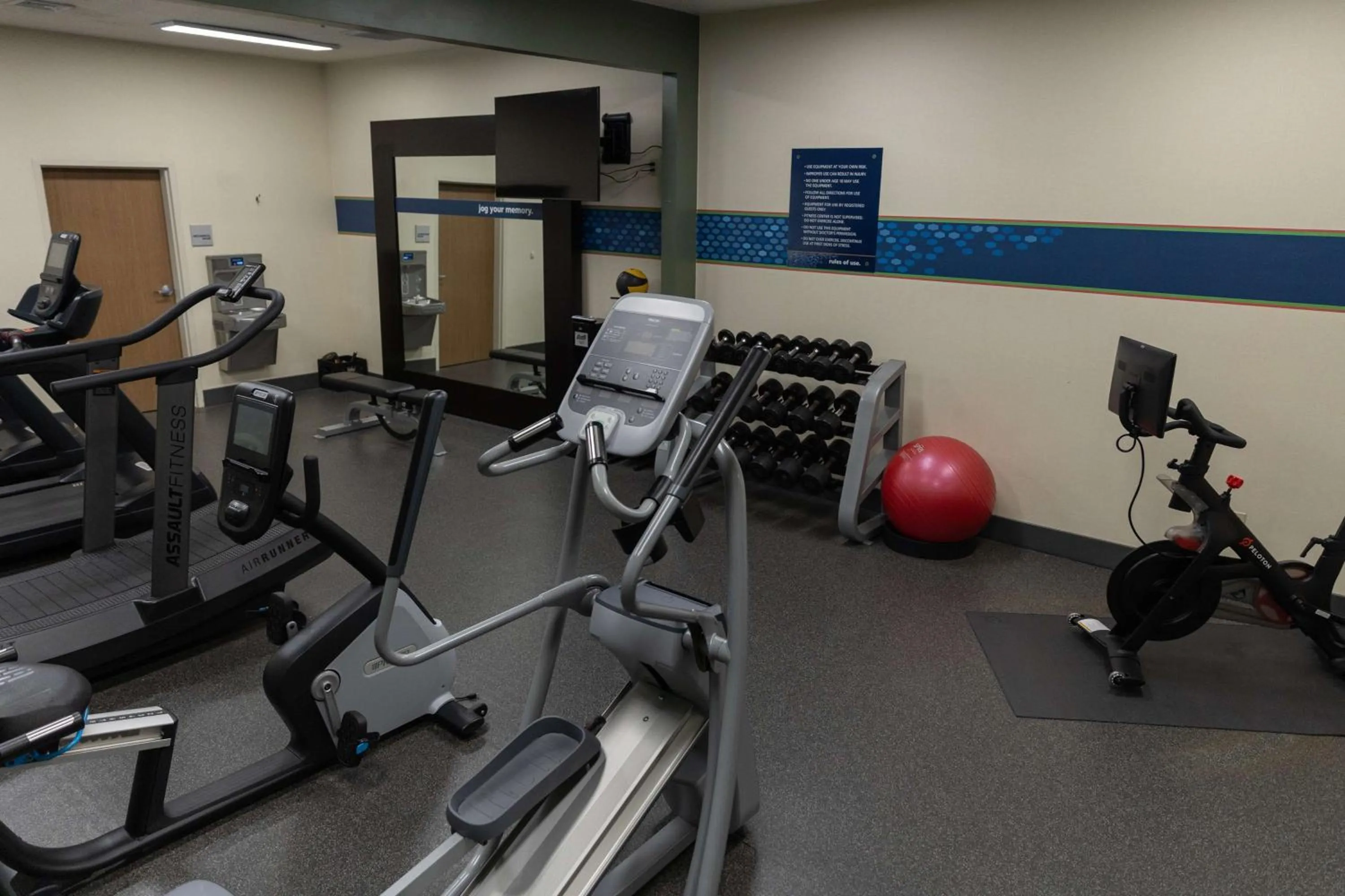 Fitness centre/facilities in Hampton Inn & Suites Scottsbluff