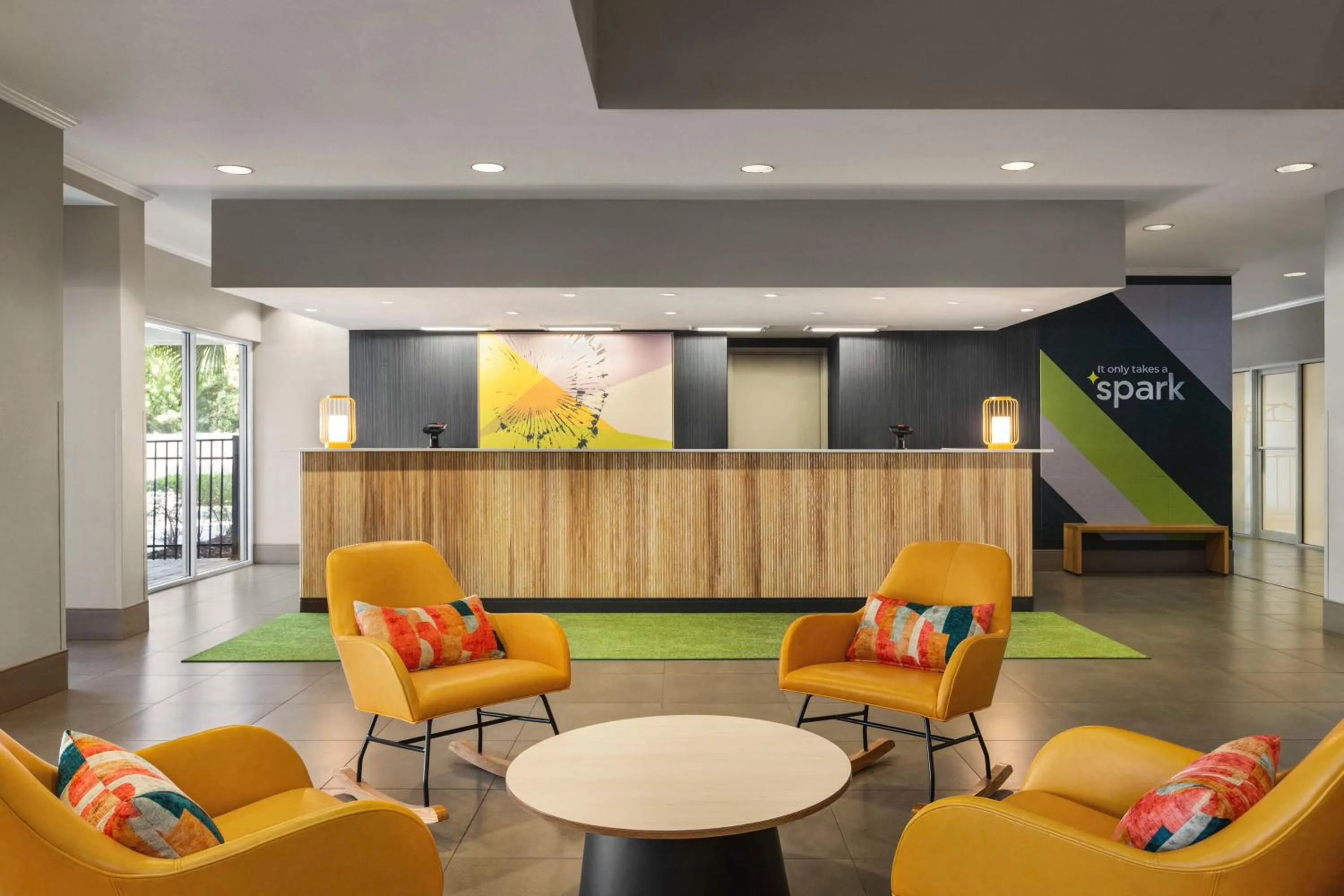 Lobby or reception in Spark by Hilton Orlando Universal Boulevard