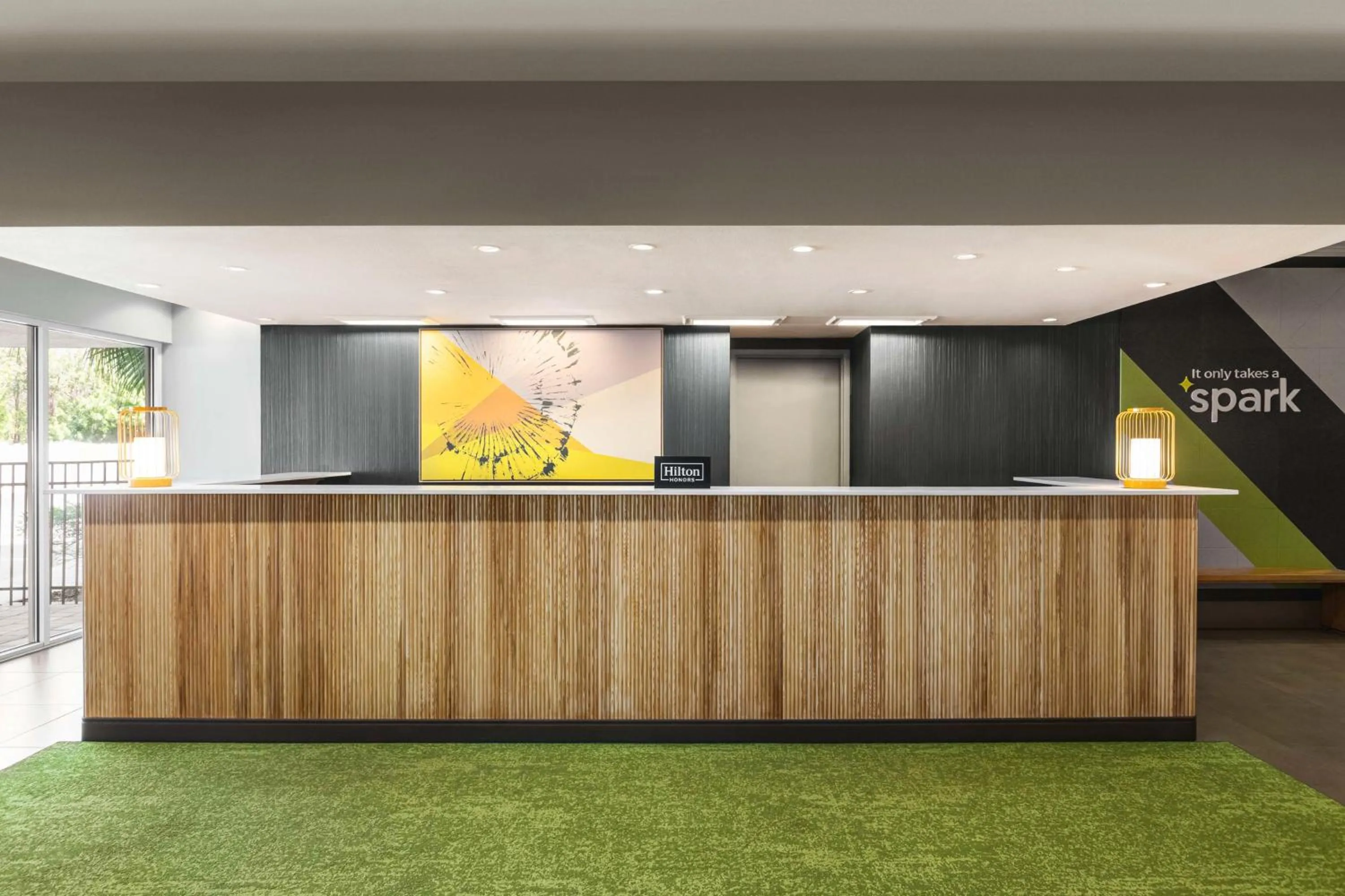 Lobby or reception in Spark by Hilton Orlando Universal Boulevard