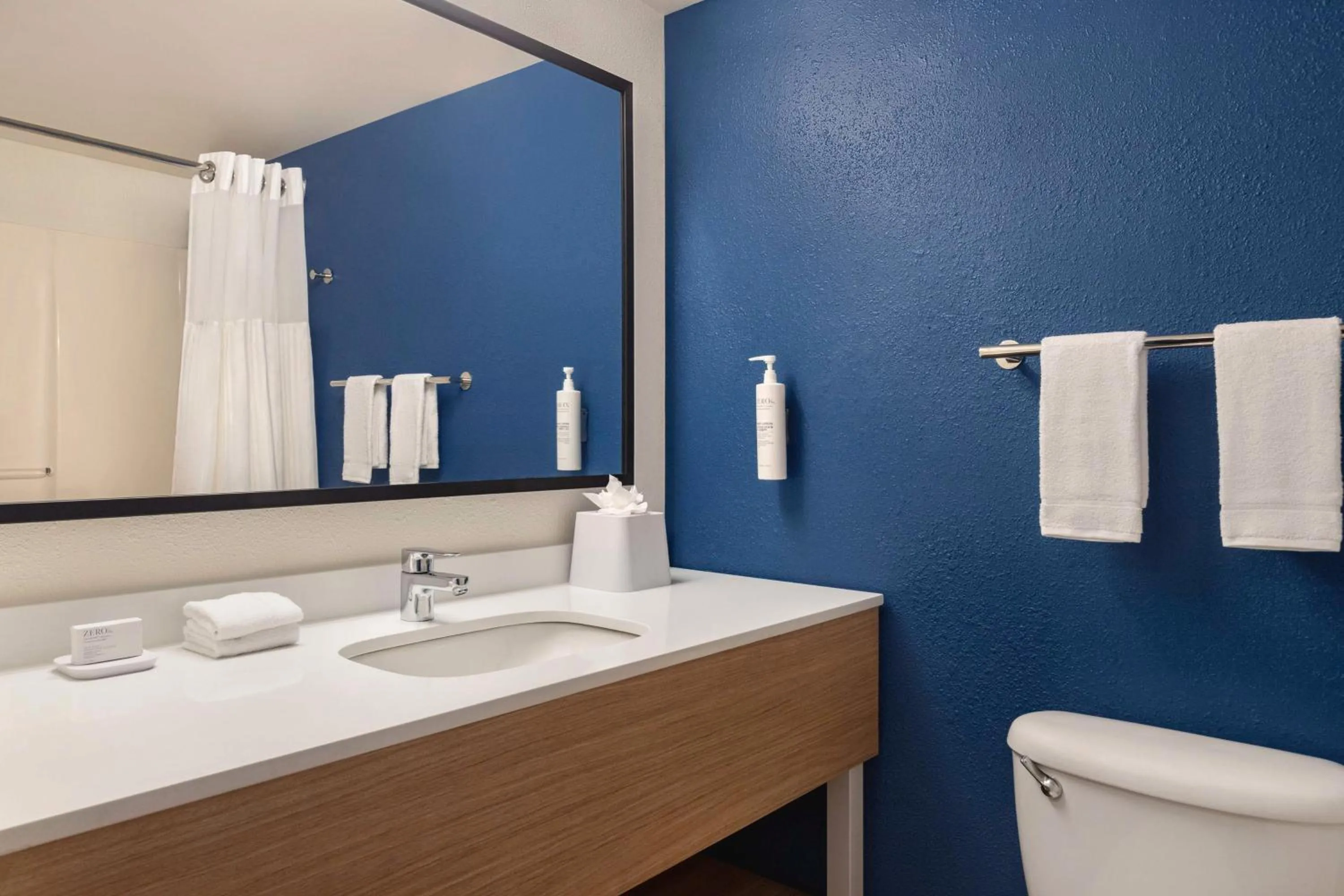 Bathroom in Country Inn & Suites by Radisson Near Universal