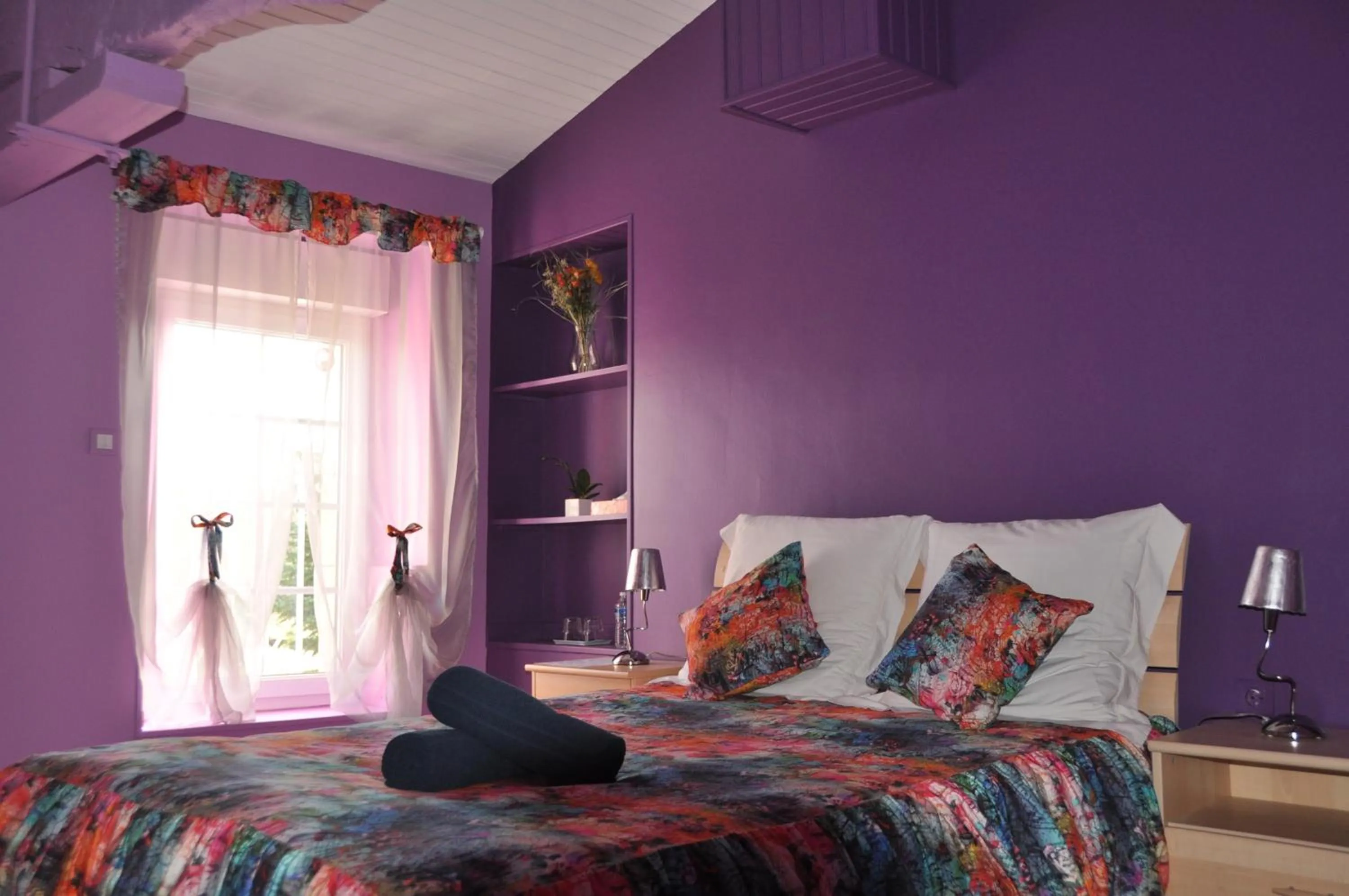 Bed in Chambre d'hôtes Sauternais