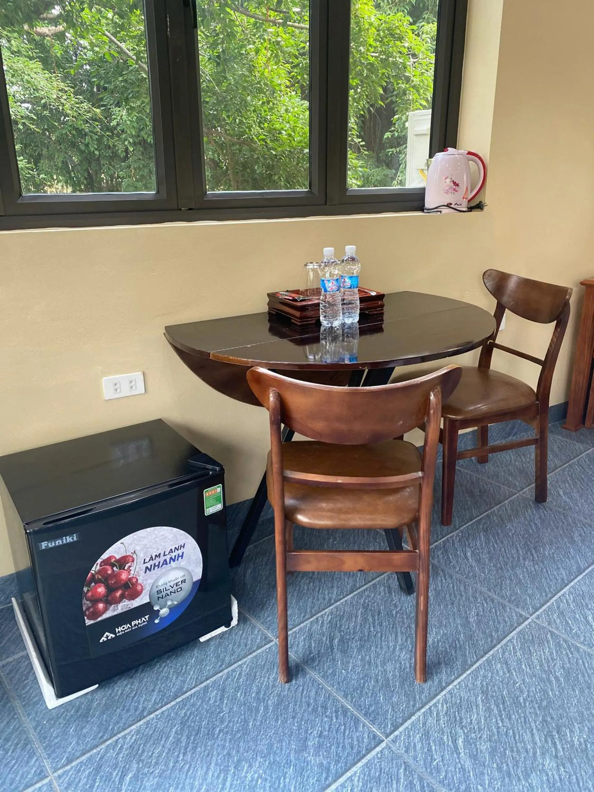Seating area in Tam Coc Westlake Homestay