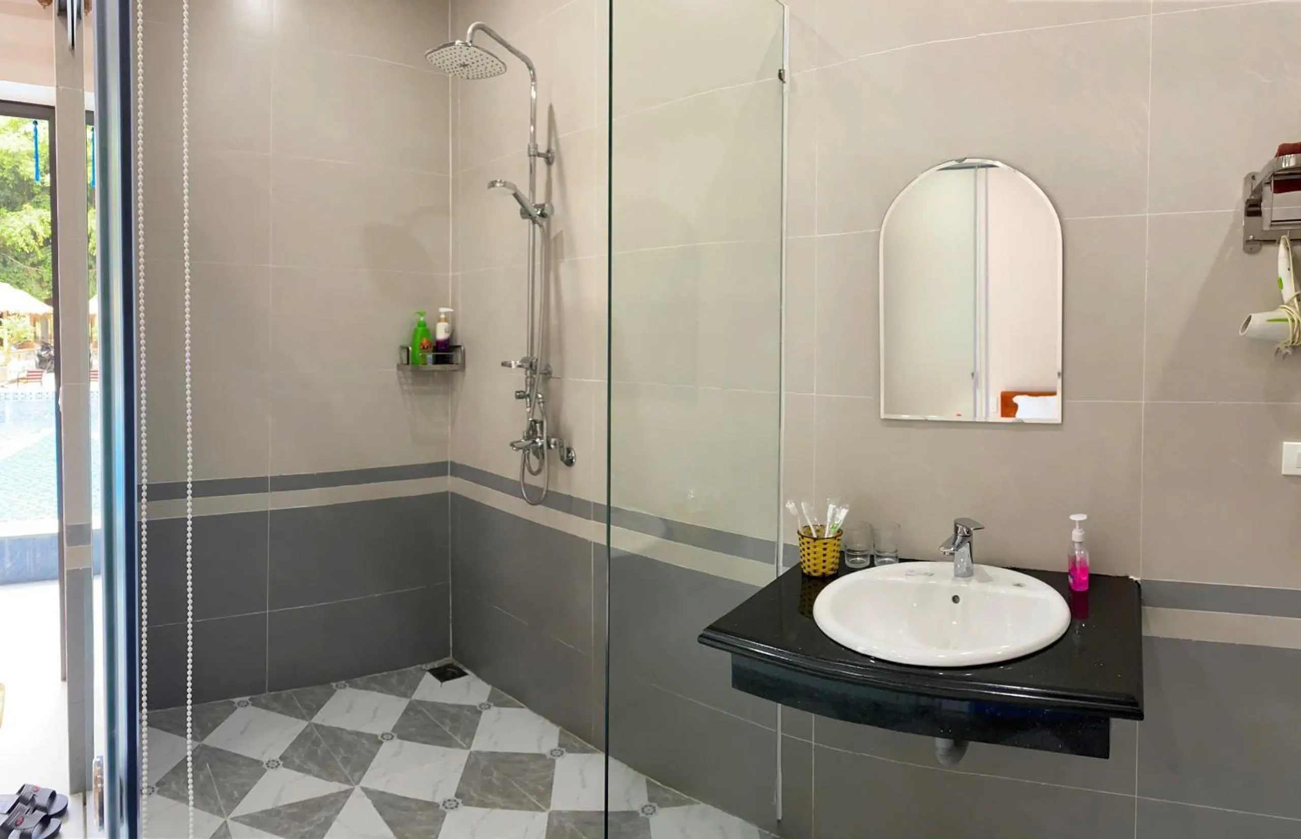 Shower in Tam Coc Westlake Homestay