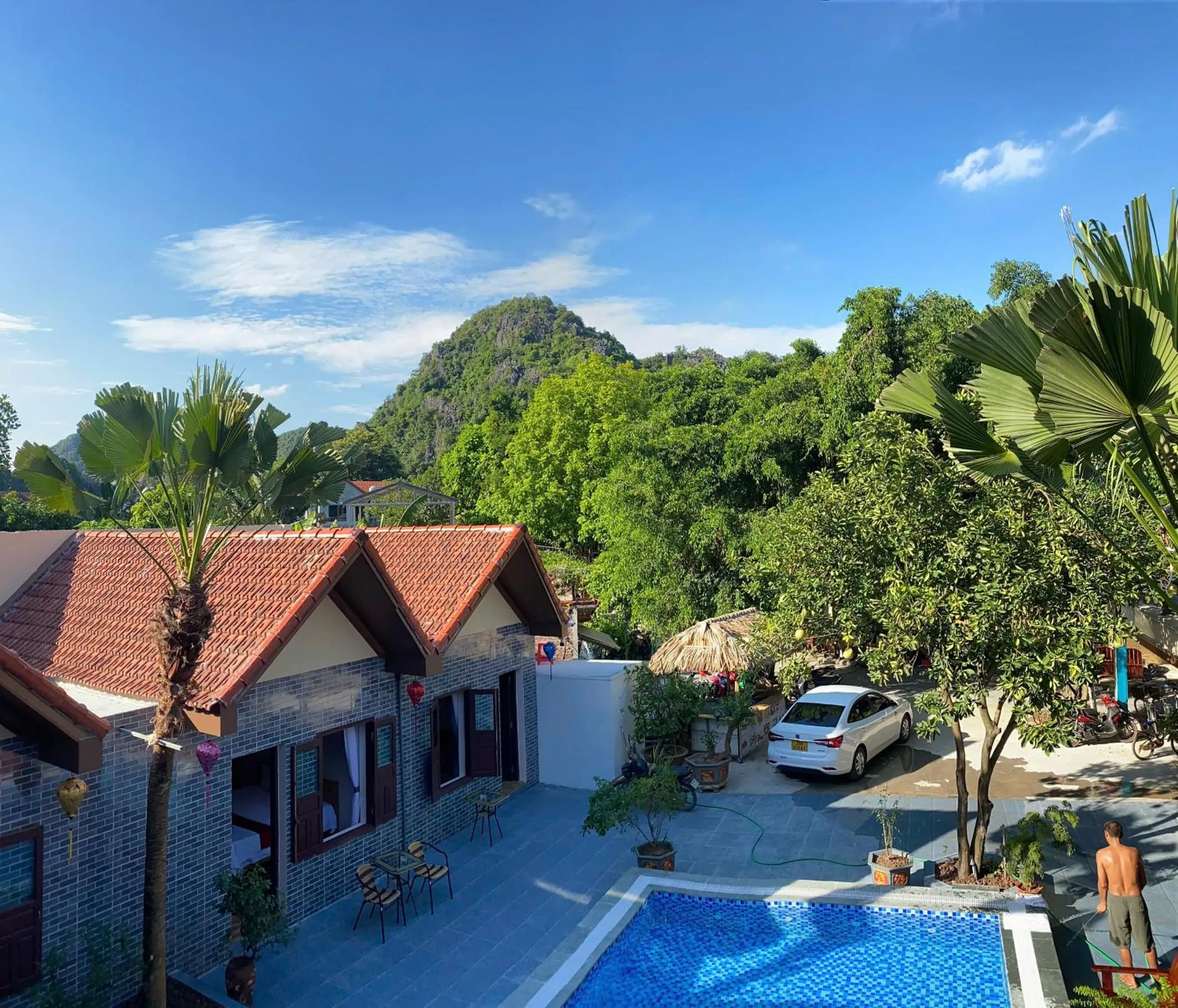Mountain view in Tam Coc Westlake Homestay