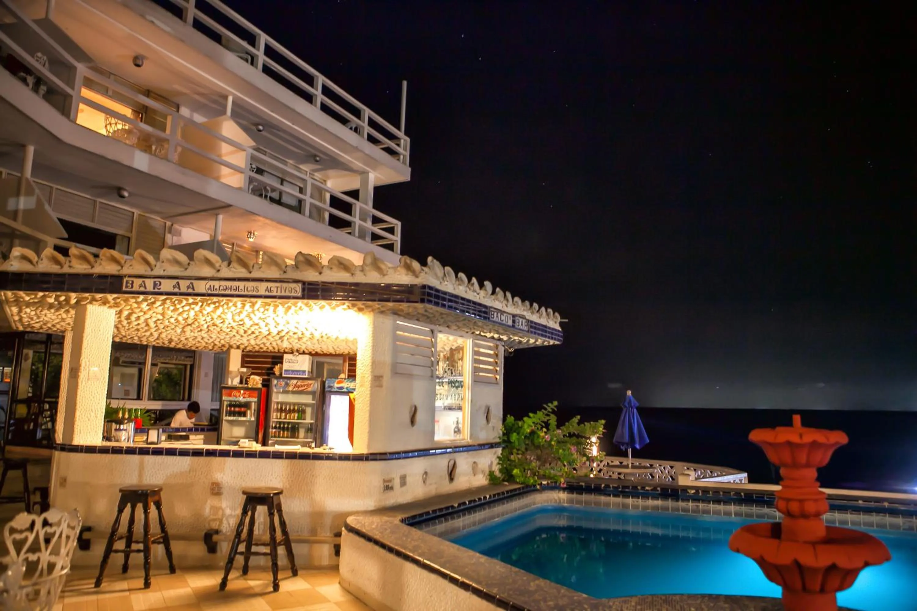 Night in Hotel Laguna Bacalar