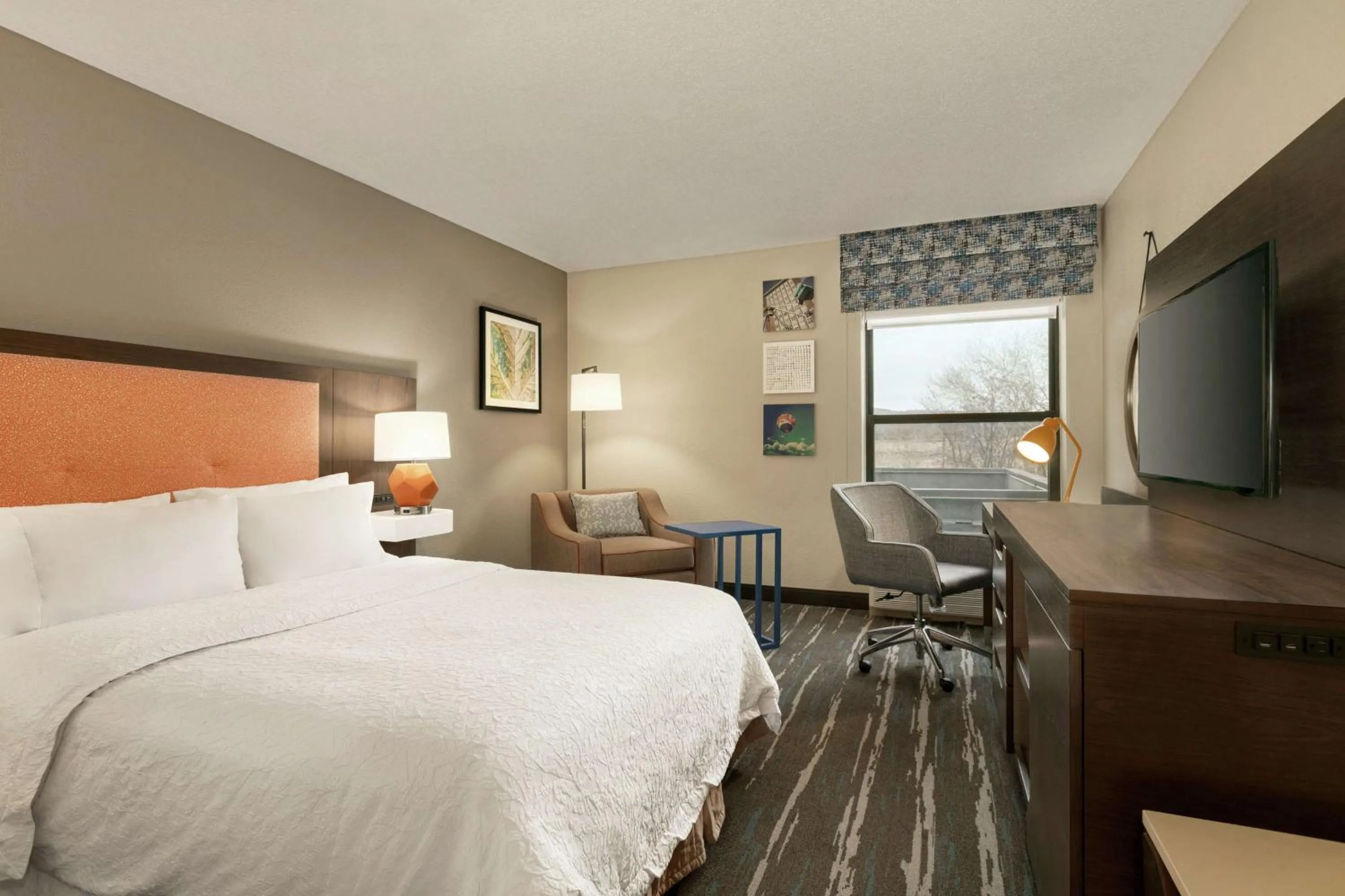 Bedroom, Bed in Hampton Inn Binghamton/Johnson City