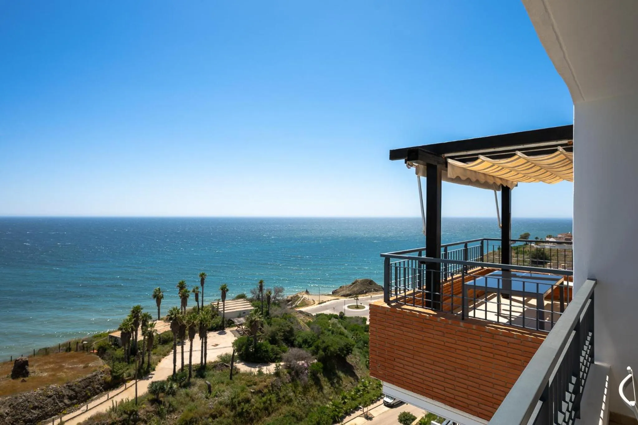 Sea view in Olée Nerja Holiday Rentals by Fuerte Group
