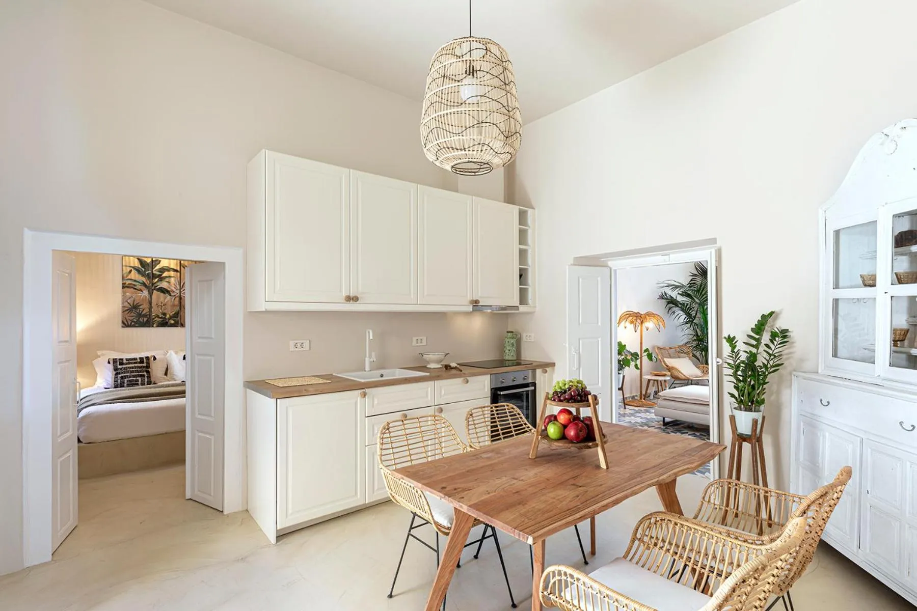 Kitchen or kitchenette in Caldera Houses Oia