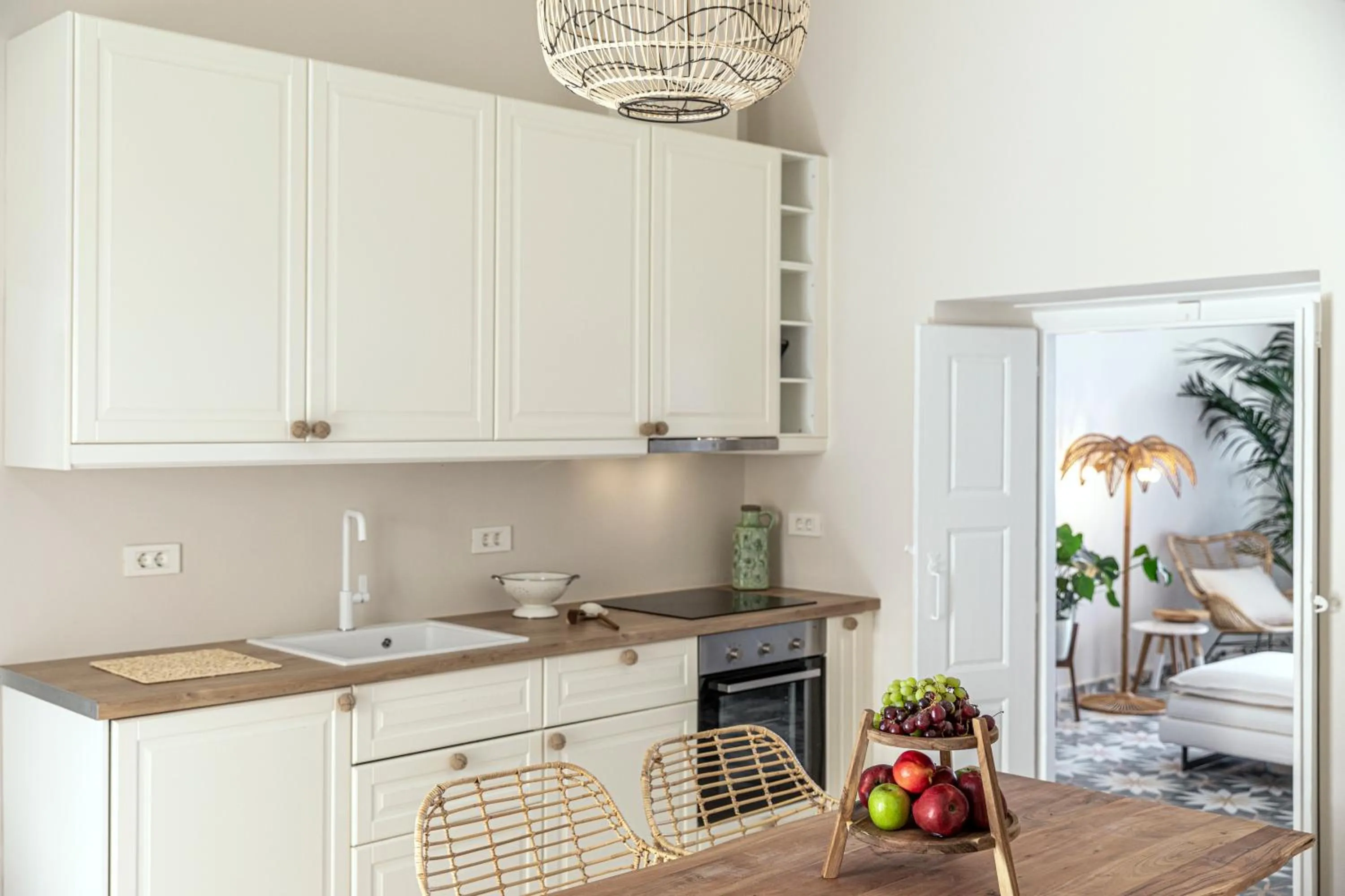 kitchen in Caldera Houses Oia