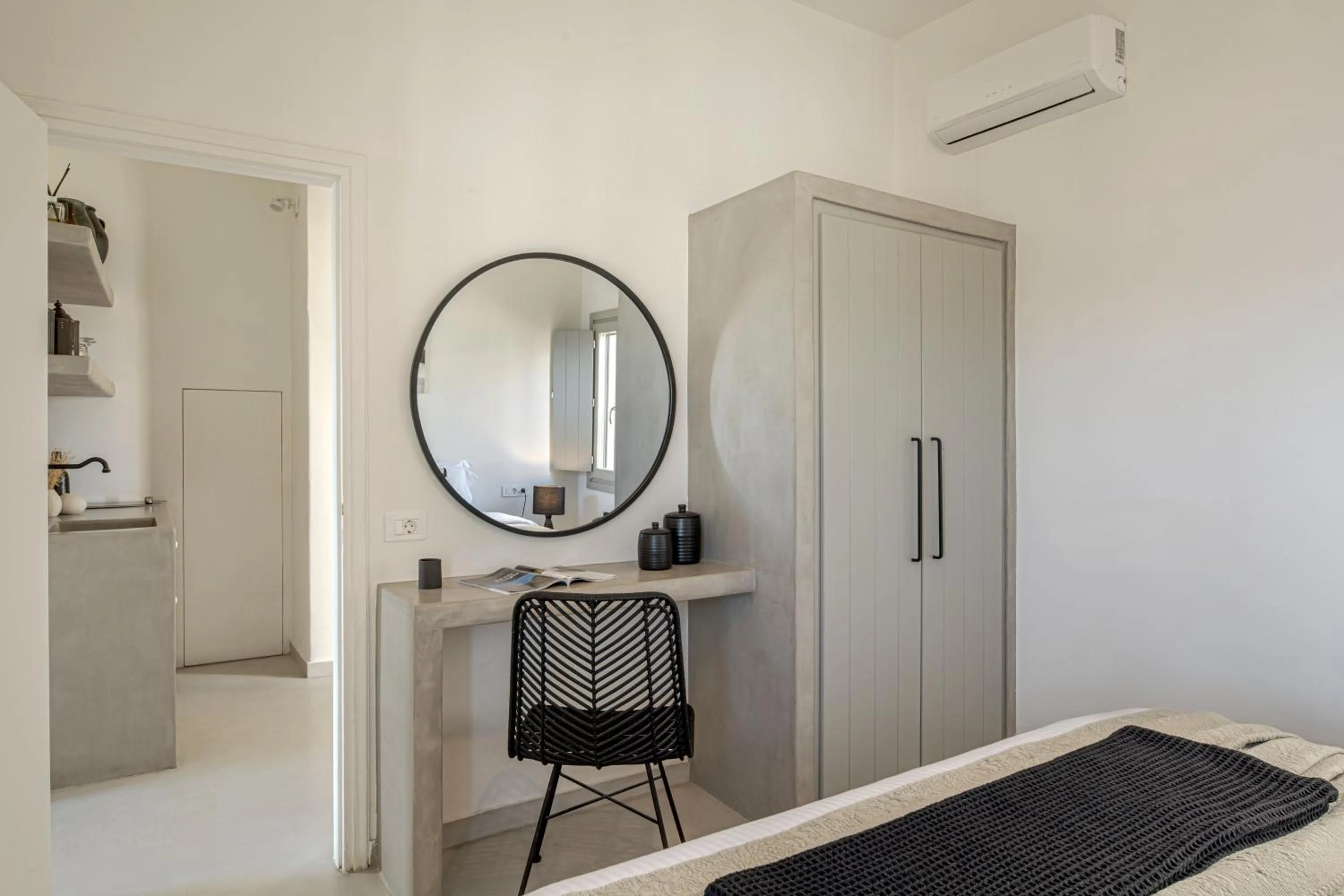 Bedroom in Caldera Houses Oia