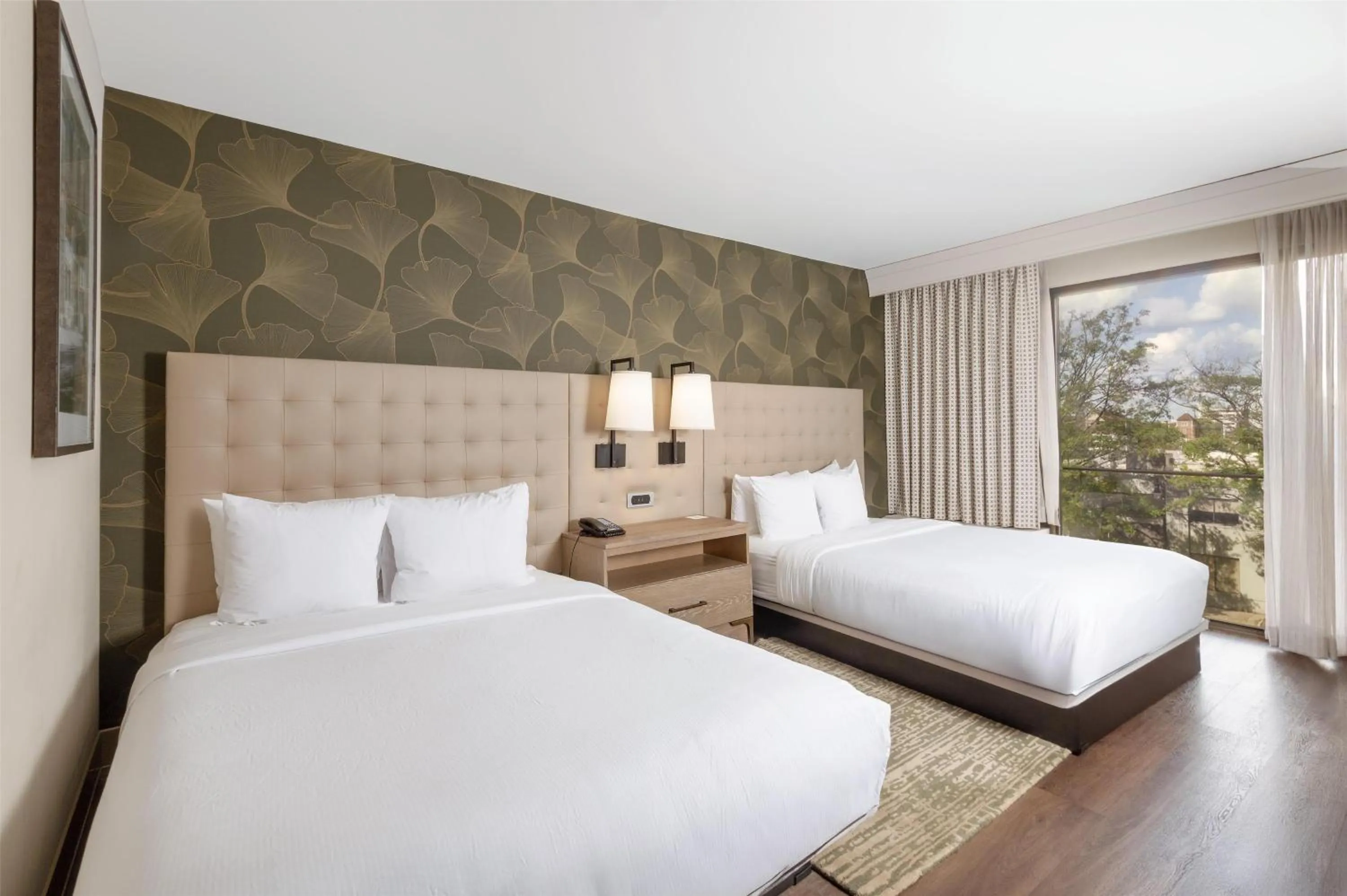 Bed in Hilton Birmingham Downtown at UAB